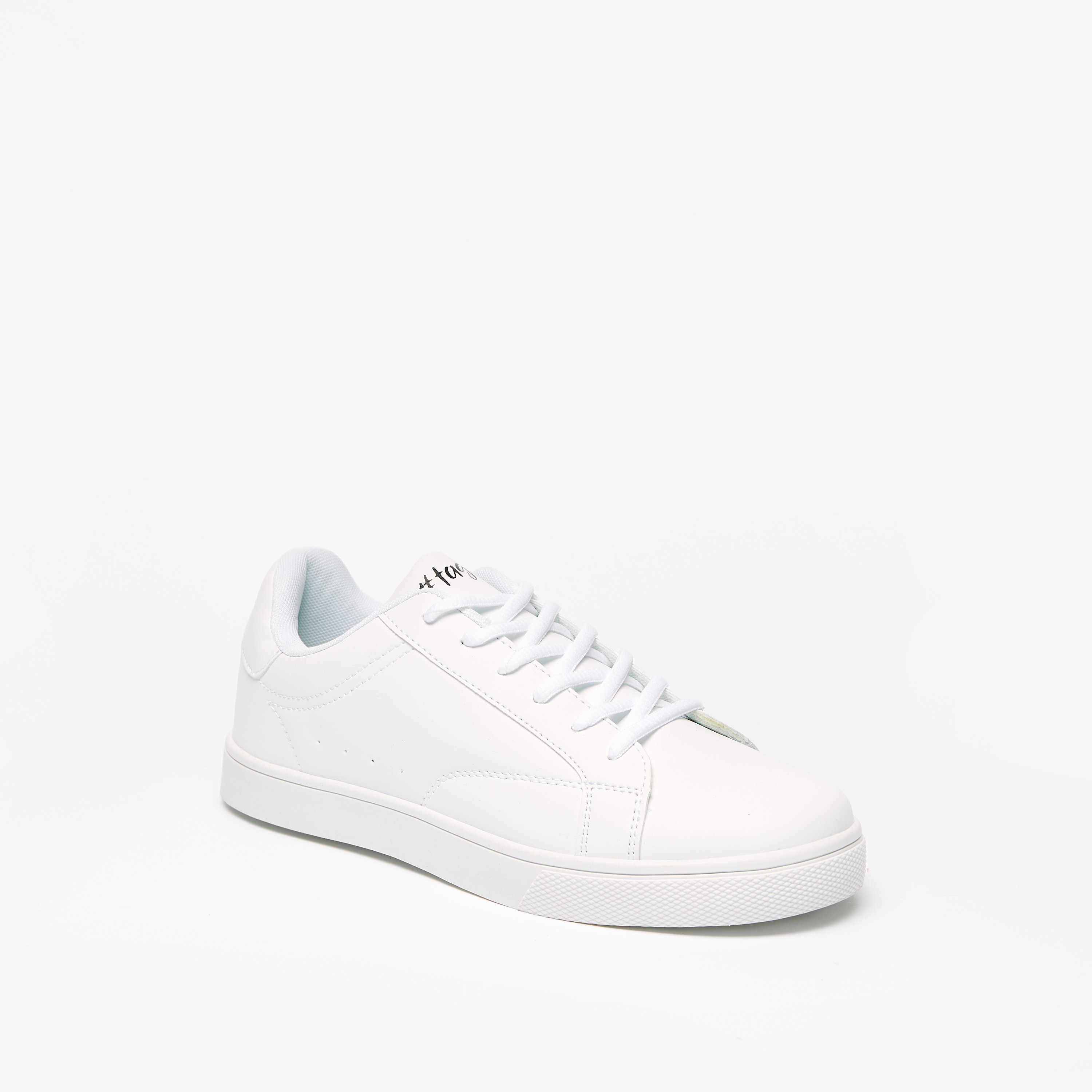 #tag18. Solid Sneakers with Lace-Up Closure-women-shoes-sneakers-image-1