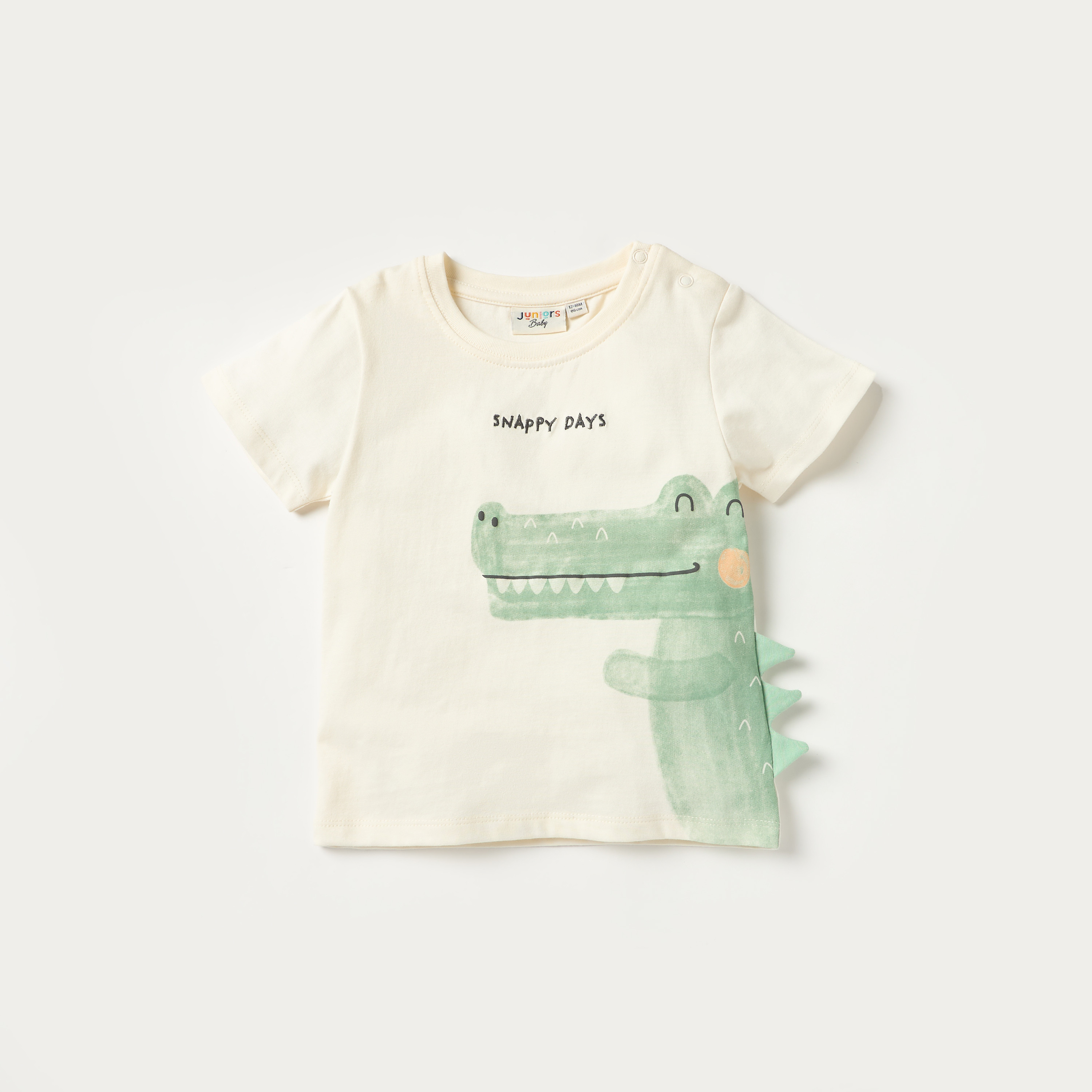 Juniors Animal Print Crew Neck T-shirt - Set of 3-baby-boys-clothing-tshirtsandpolos-image-2