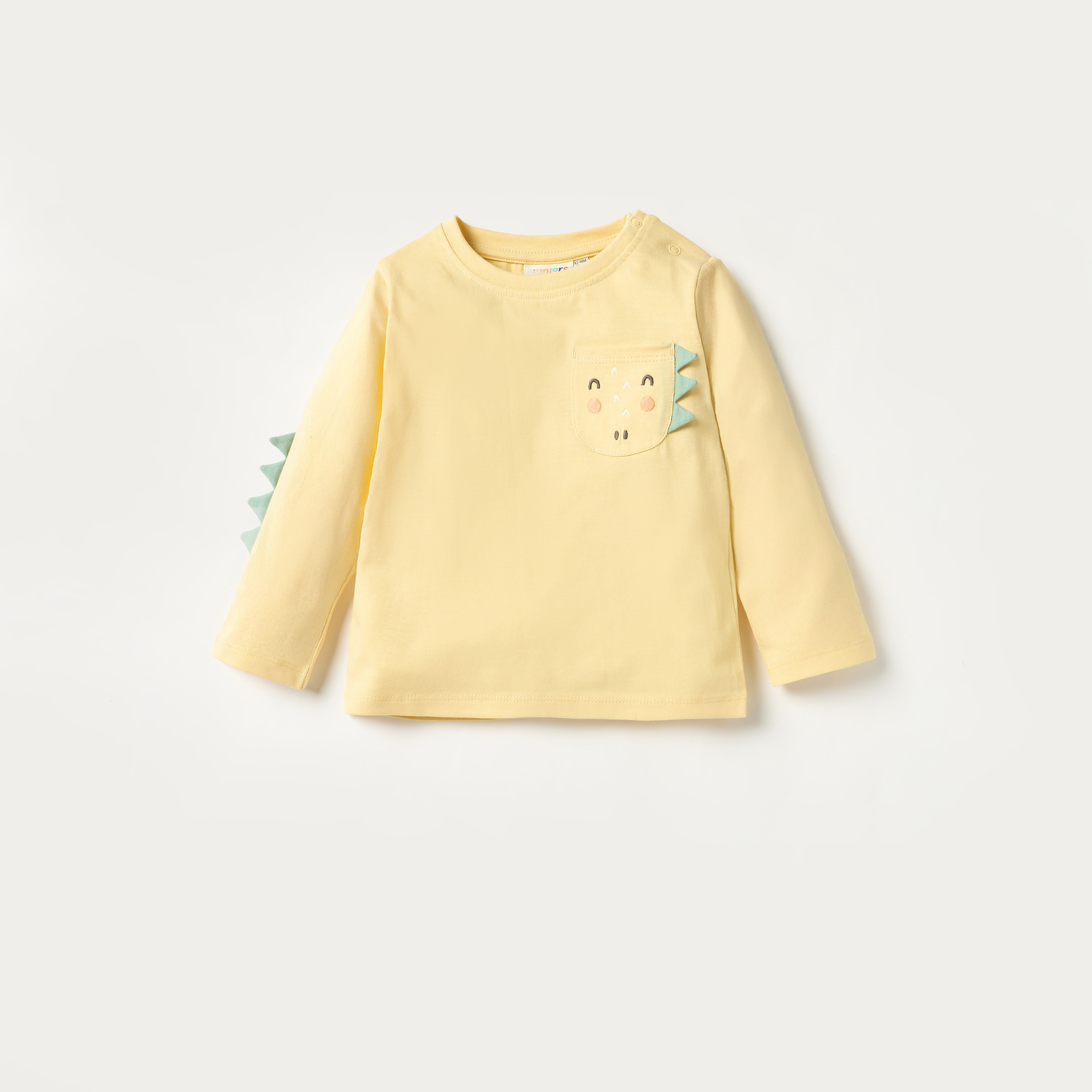 Juniors Animal Applique Crew Neck T-shirt - Set of 3-baby-boys-clothing-tshirtsandpolos-image-3
