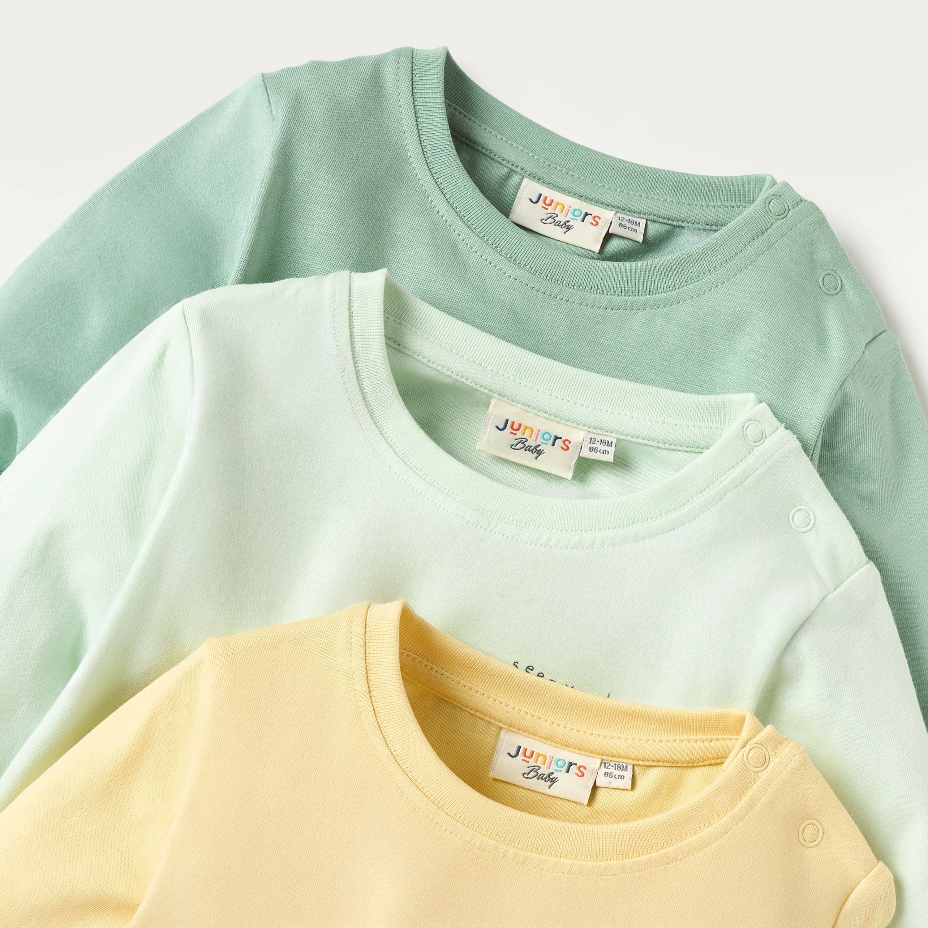 Juniors Animal Applique Crew Neck T-shirt - Set of 3-baby-boys-clothing-tshirtsandpolos-image-5