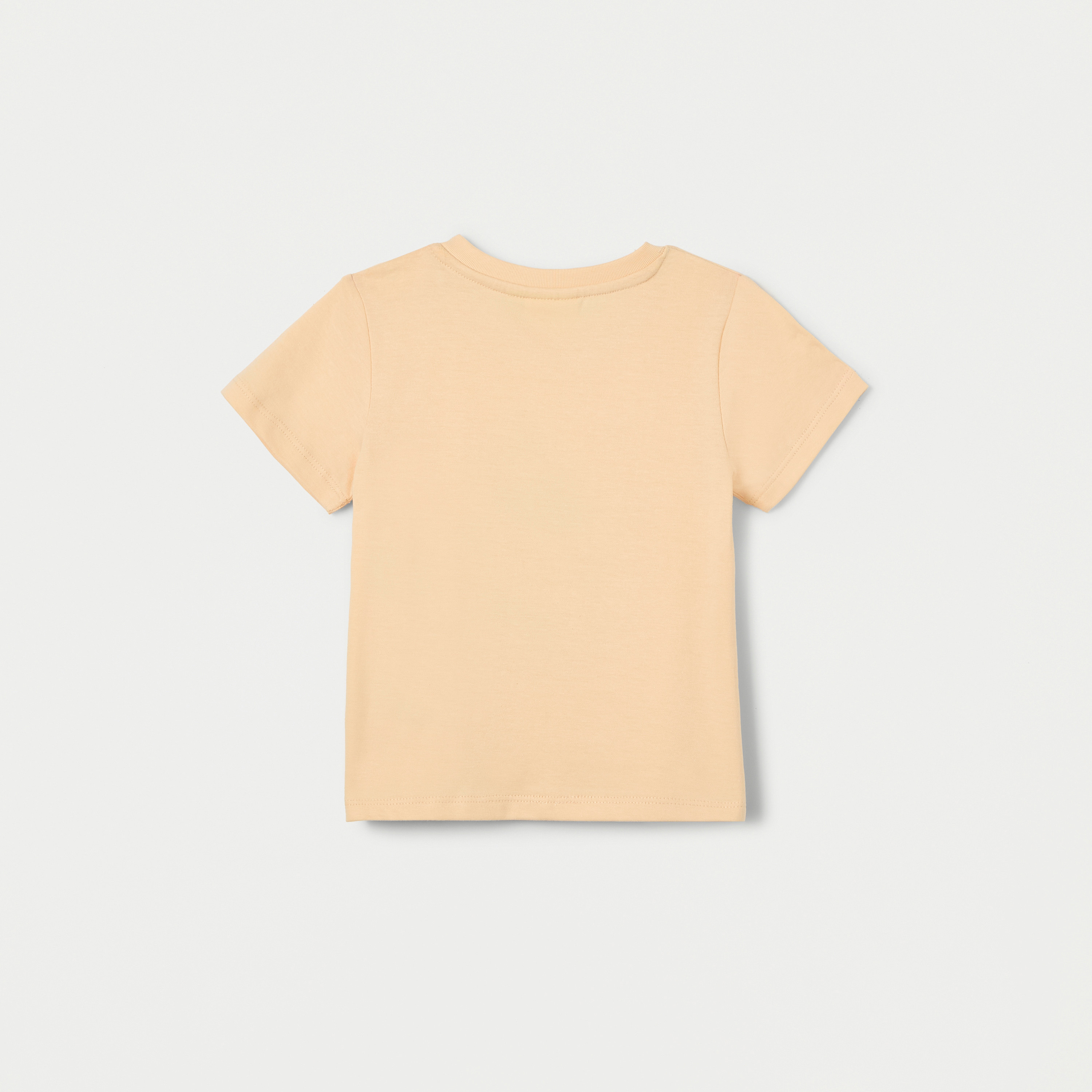 Juniors Rhinoceros Print T-shirt with Crew Neck and Short Sleeves-baby-boys-clothing-tshirtsandpolos-image-2