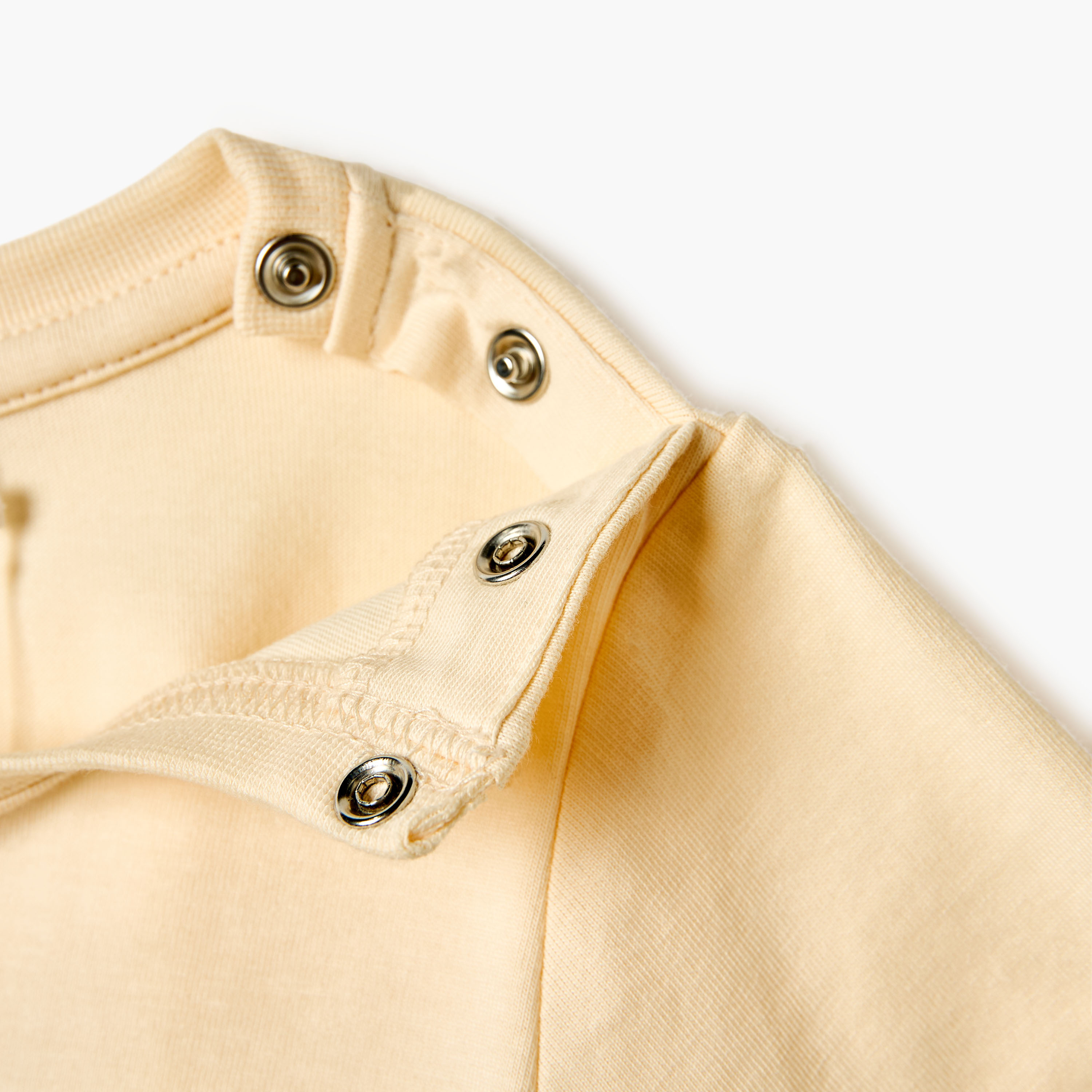 Juniors Solid T-shirt with Chest Pocket and Button Closure-baby-boys-clothing-tshirtsandpolos-image-4