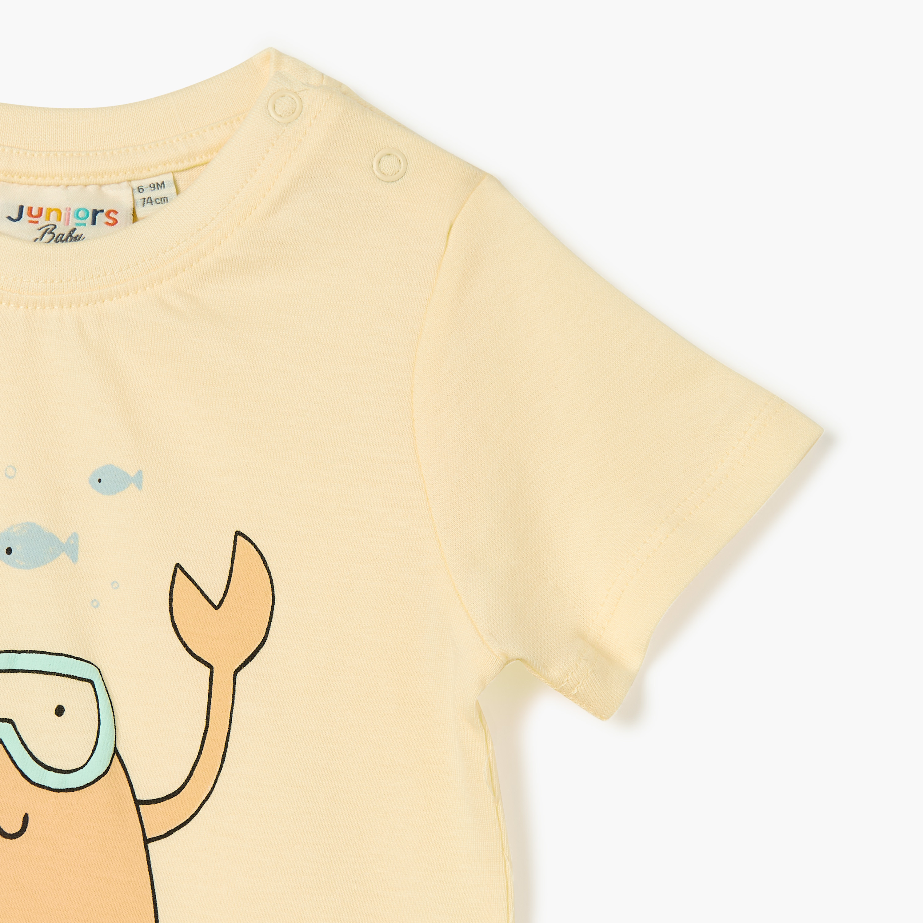Juniors Printed T-shirt with Short Sleeves-baby-boys-clothing-tshirtsandpolos-image-4