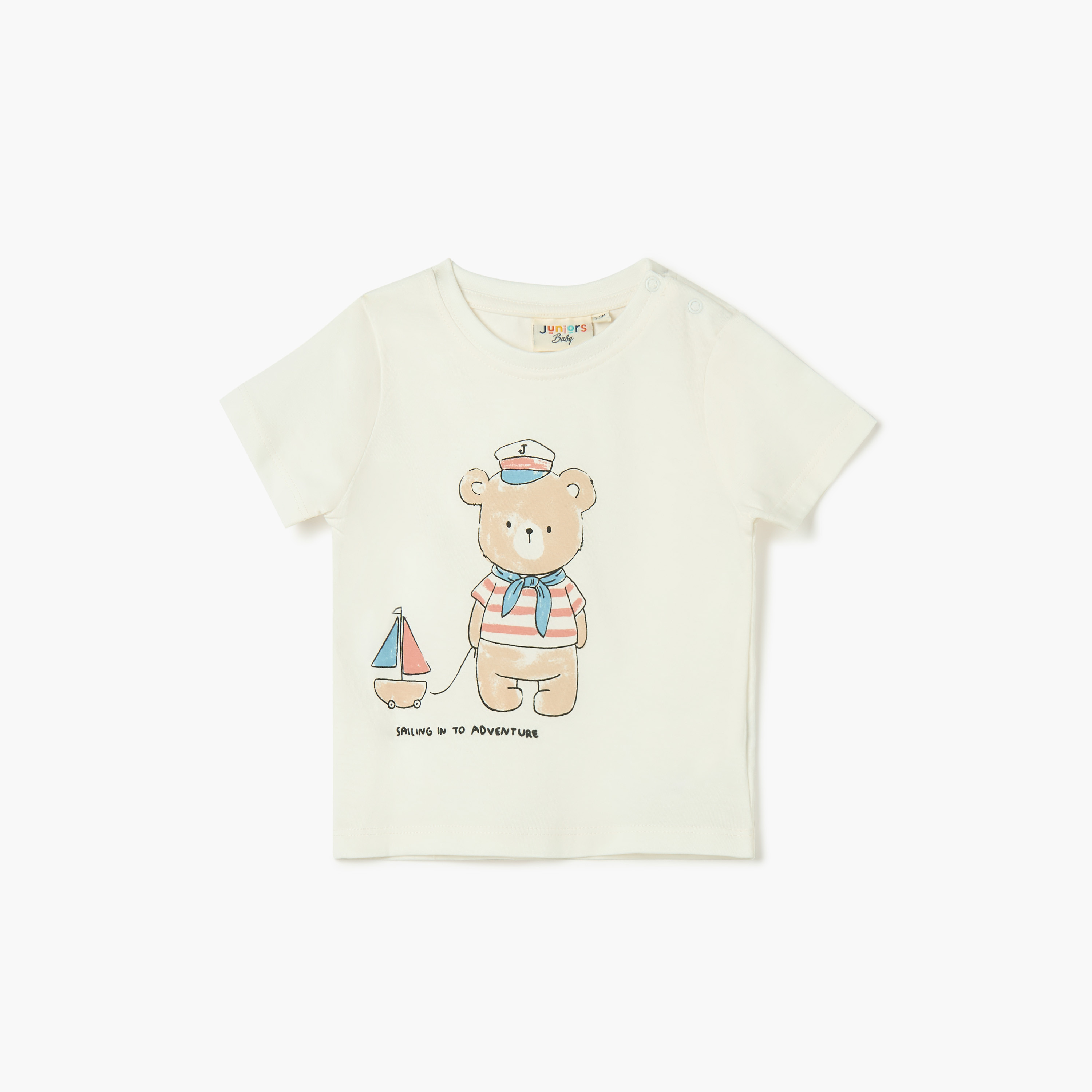 تيشيرت بأكمام قصيرة وطبعات من جونيورز-baby-boys-clothing-tshirtsandpolos-image-1