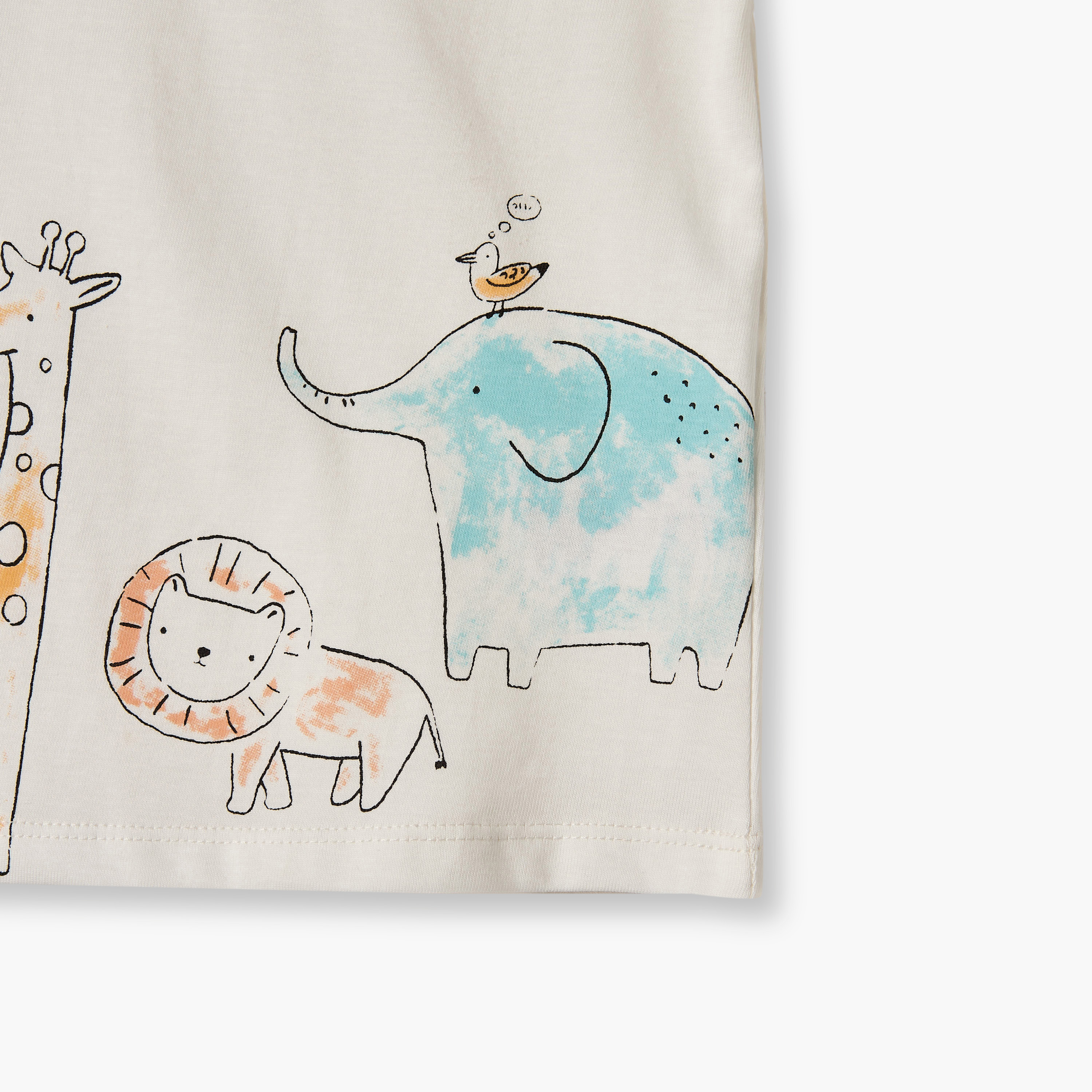 Juniors Graphic Print T-shirt with Short Sleeves-baby-boys-clothing-tshirtsandpolos-image-4