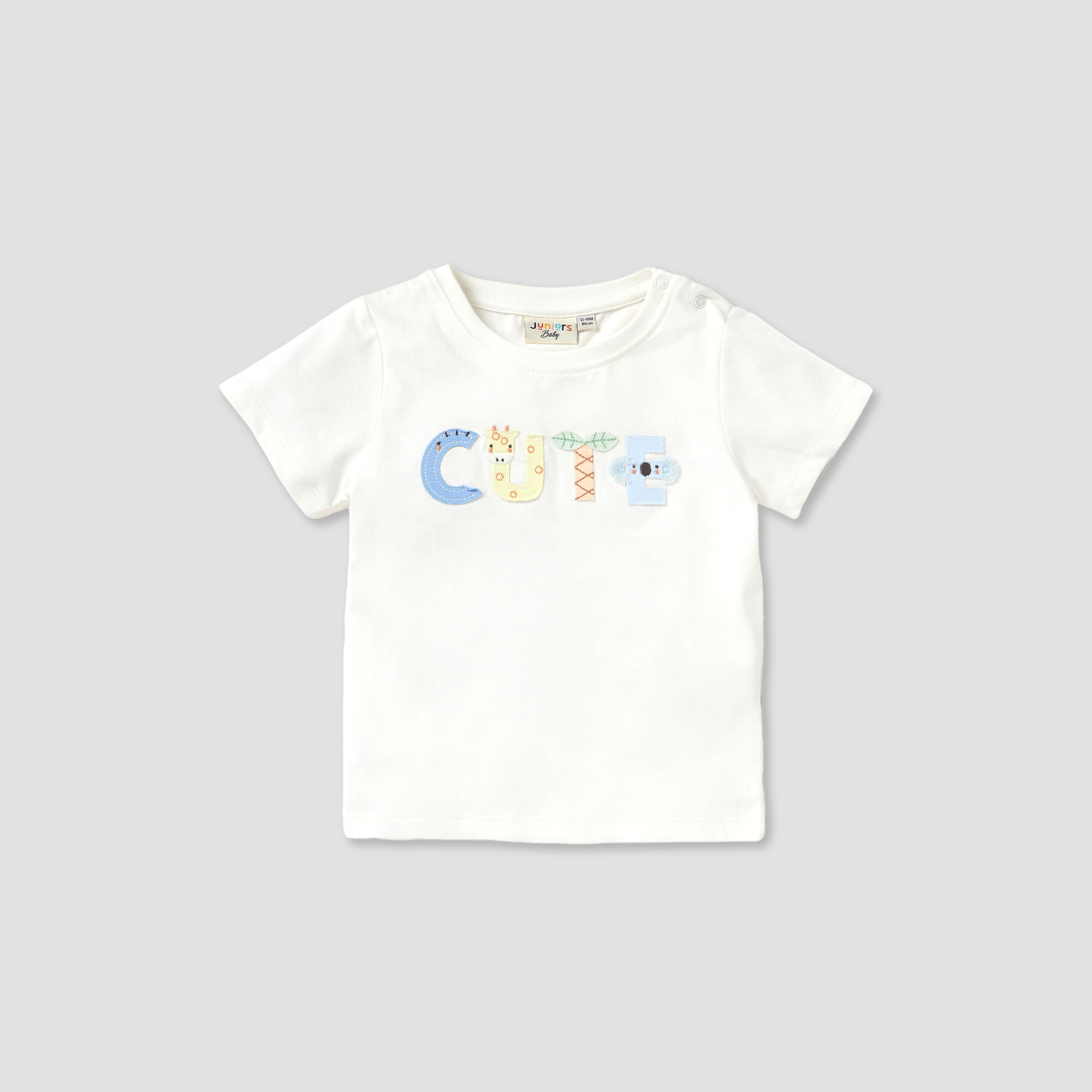 Juniors Animal Applique T-shirt with Button Closure - Set of 3-baby-boys-clothing-tshirtsandpolos-image-3