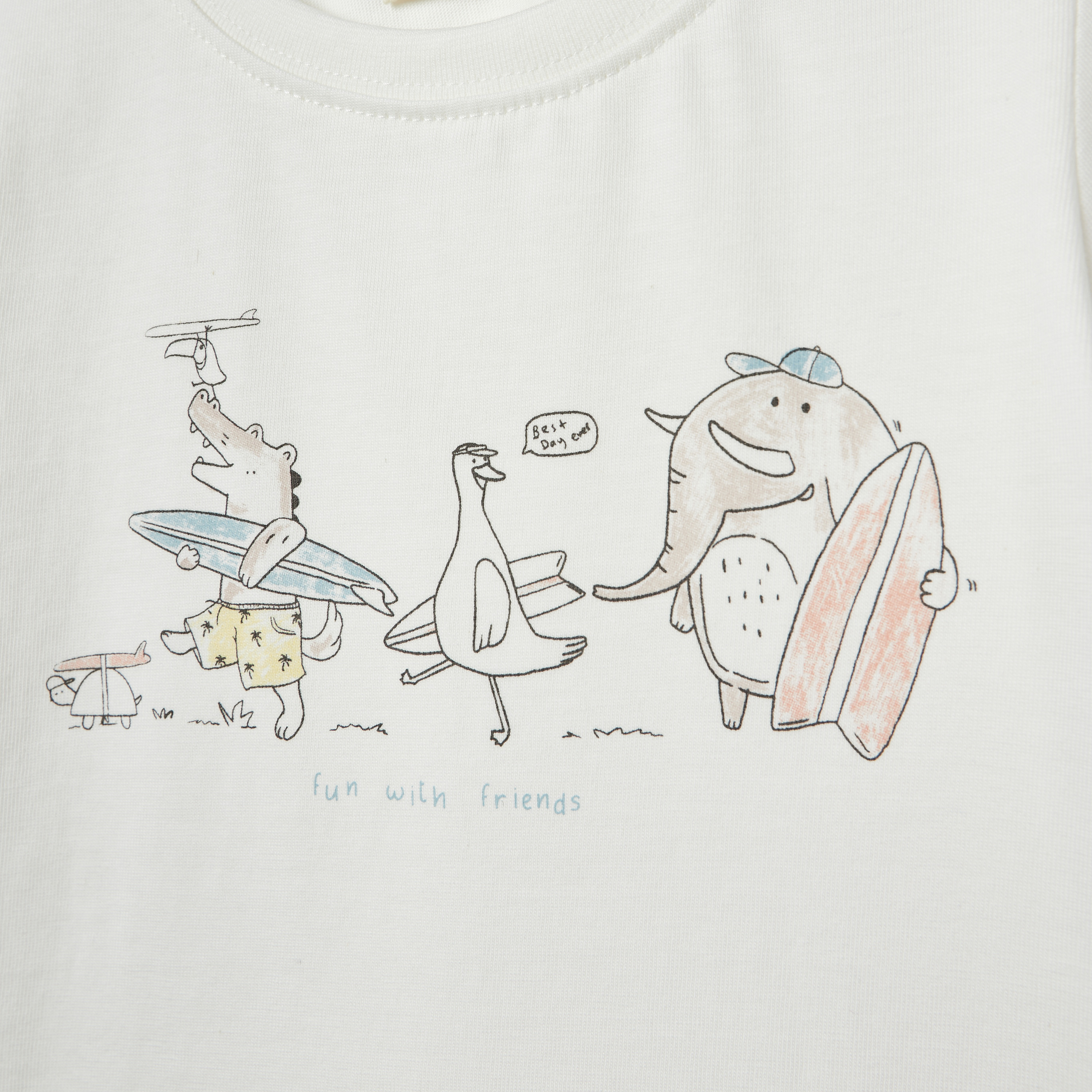 Juniors Printed T-shirt with Short Sleeves-baby-boys-clothing-tshirtsandpolos-image-4