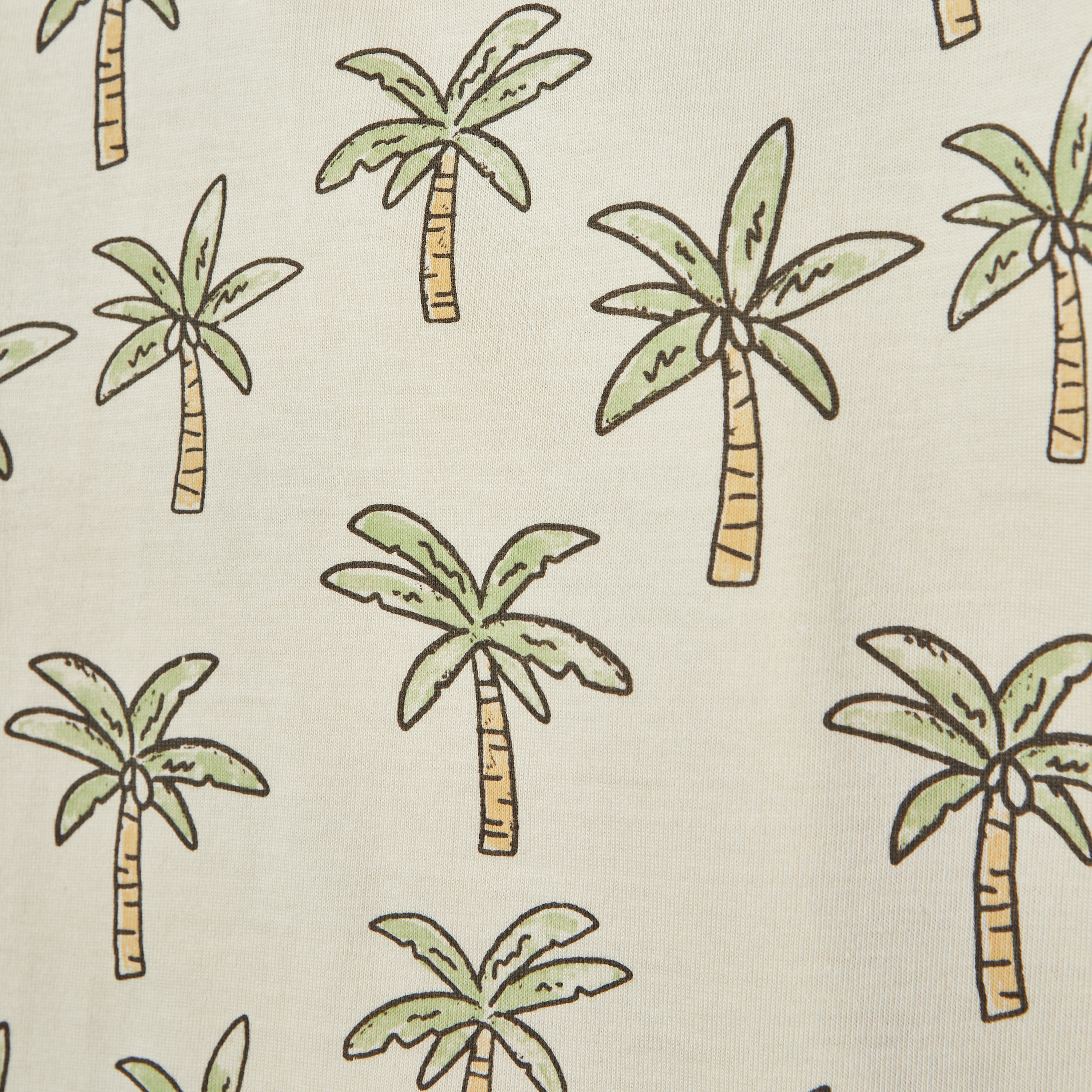 Juniors All-Over Palm Tree Print T-shirt with Short Sleeves-baby-boys-clothing-tshirtsandpolos-image-4