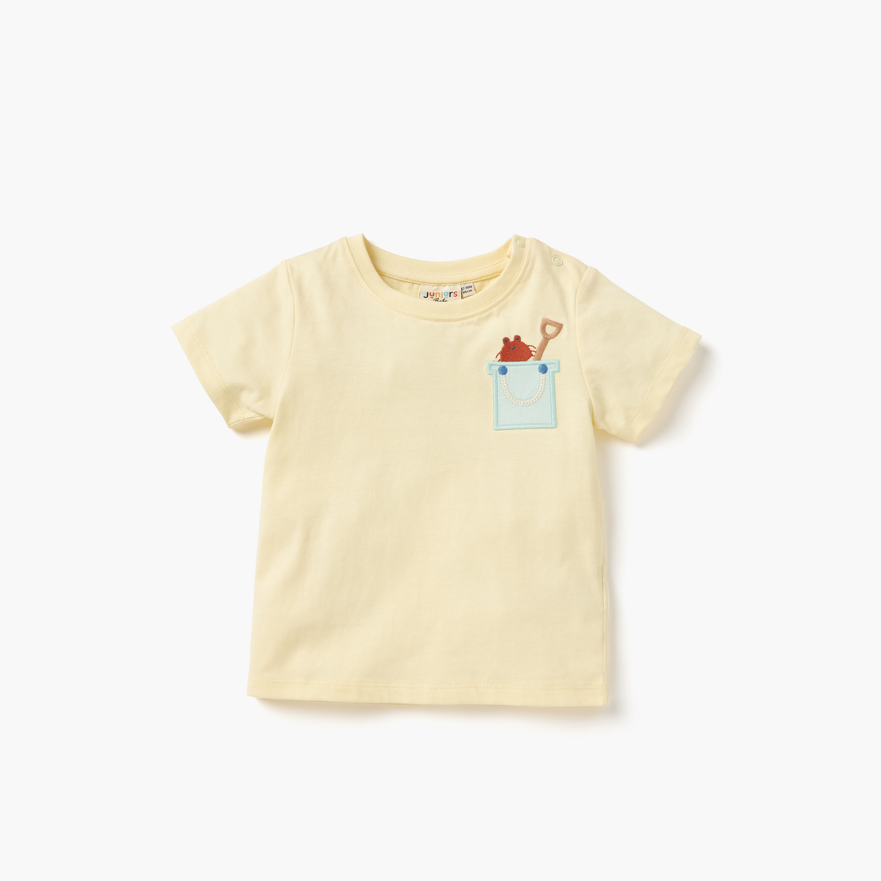 Juniors Printed T-shirt with Short Sleeves - Set of 3-baby-boys-clothing-tshirtsandpolos-image-3