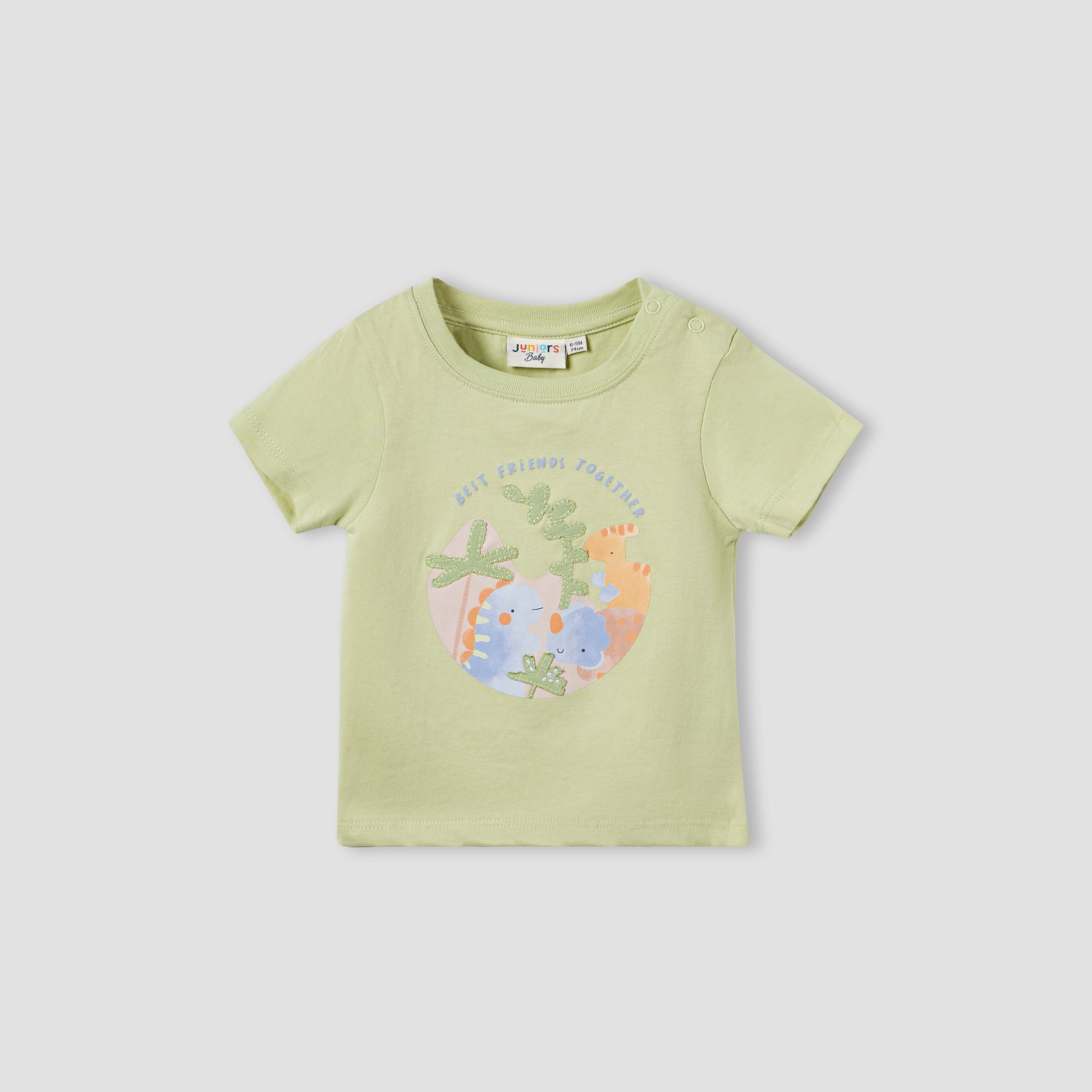Juniors Printed T-shirt with Short Sleeves - Set of 3-baby-boys-clothing-tshirtsandpolos-image-3