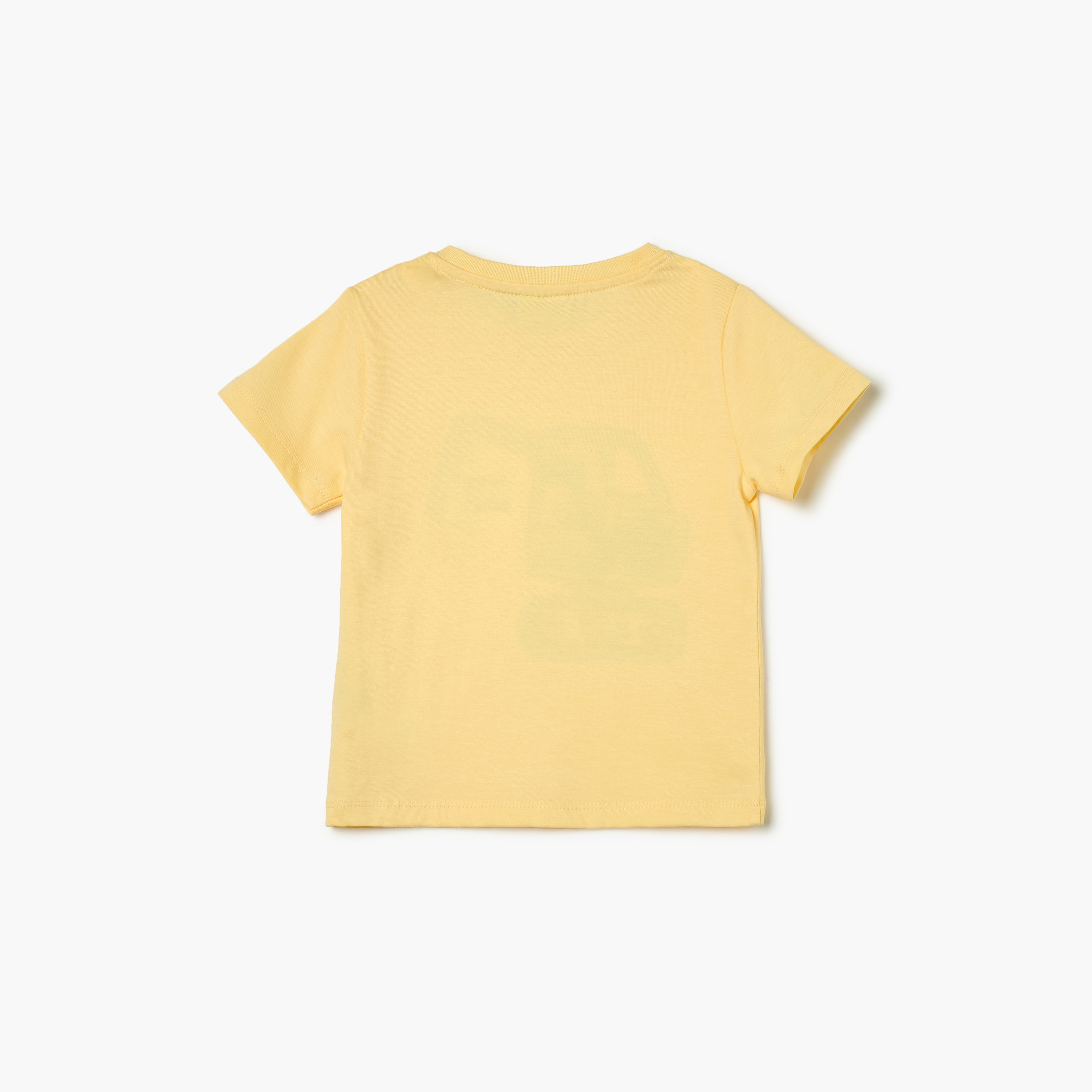 تيشيرت بأكمام قصيرة وأزرار إغلاق وطبعات جرافيك من جونيورز-baby-boys-clothing-tshirtsandpolos-image-2