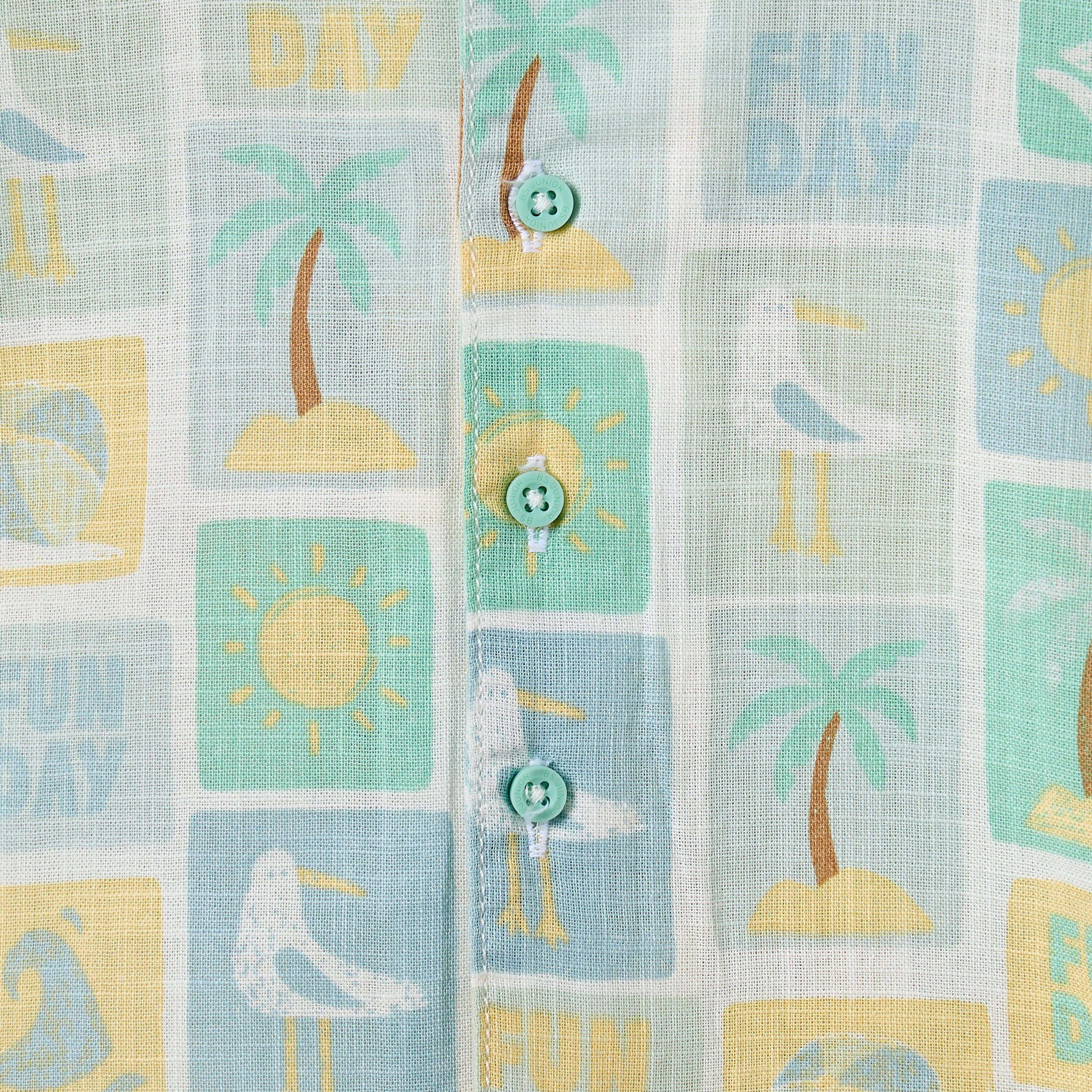 Juniors Printed Shirt with Short Sleeves-baby-boys-clothing-tshirtsandpolos-image-4