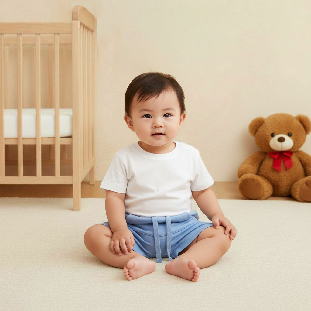 شورت سادة برباط إغلاق وجيوب من جونيورز-baby-boys-clothing-bottoms-shorts-image-5