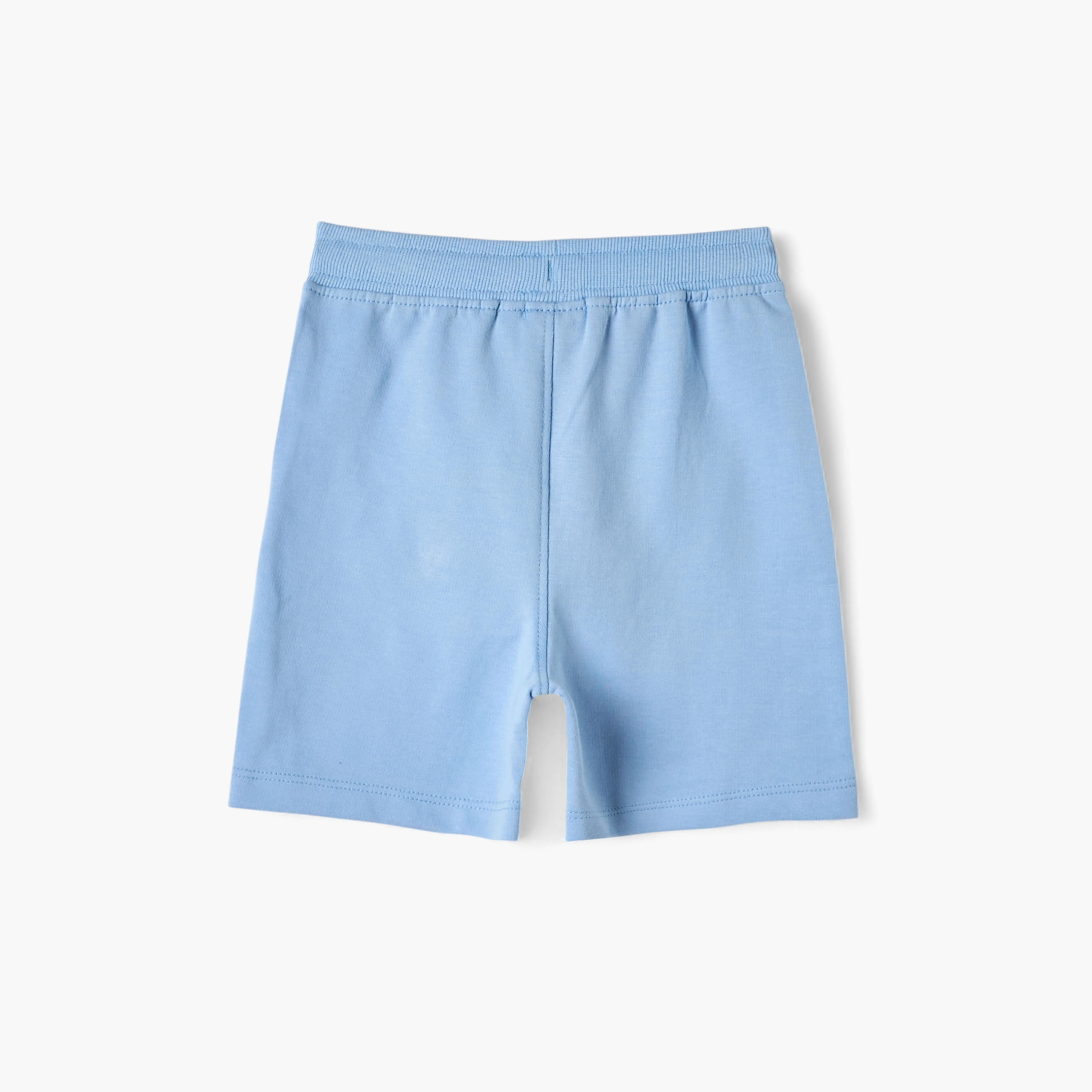 شورت سادة برباط إغلاق وجيوب من جونيورز-baby-boys-clothing-bottoms-shorts-image-3