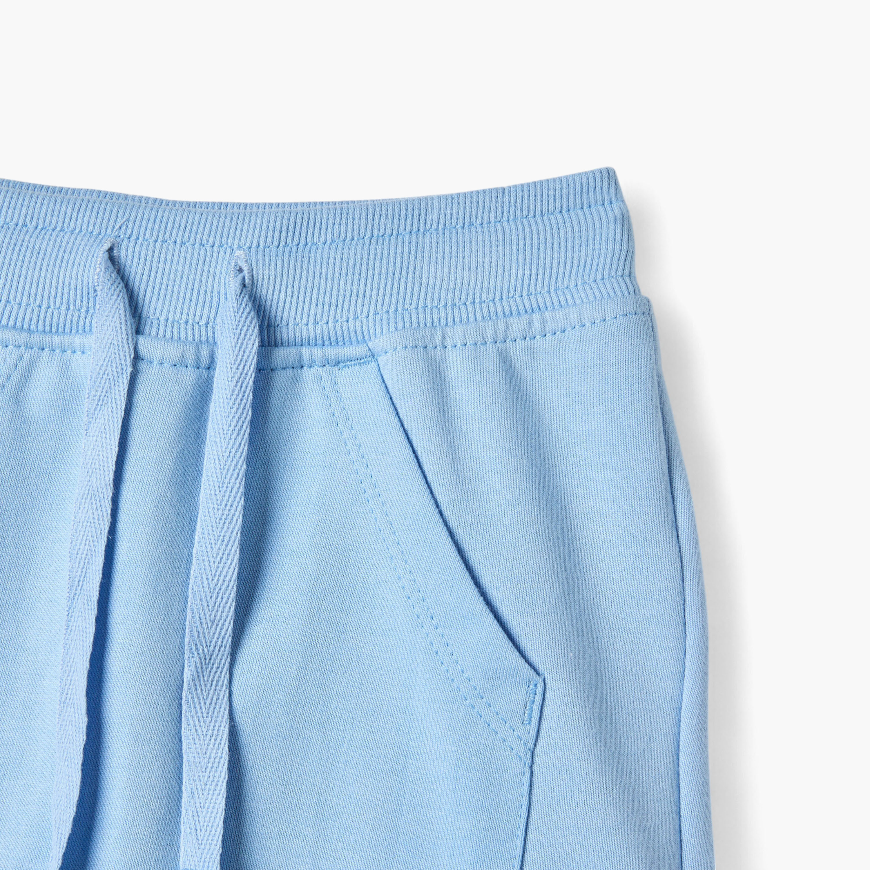 شورت سادة برباط إغلاق وجيوب من جونيورز-baby-boys-clothing-bottoms-shorts-image-2