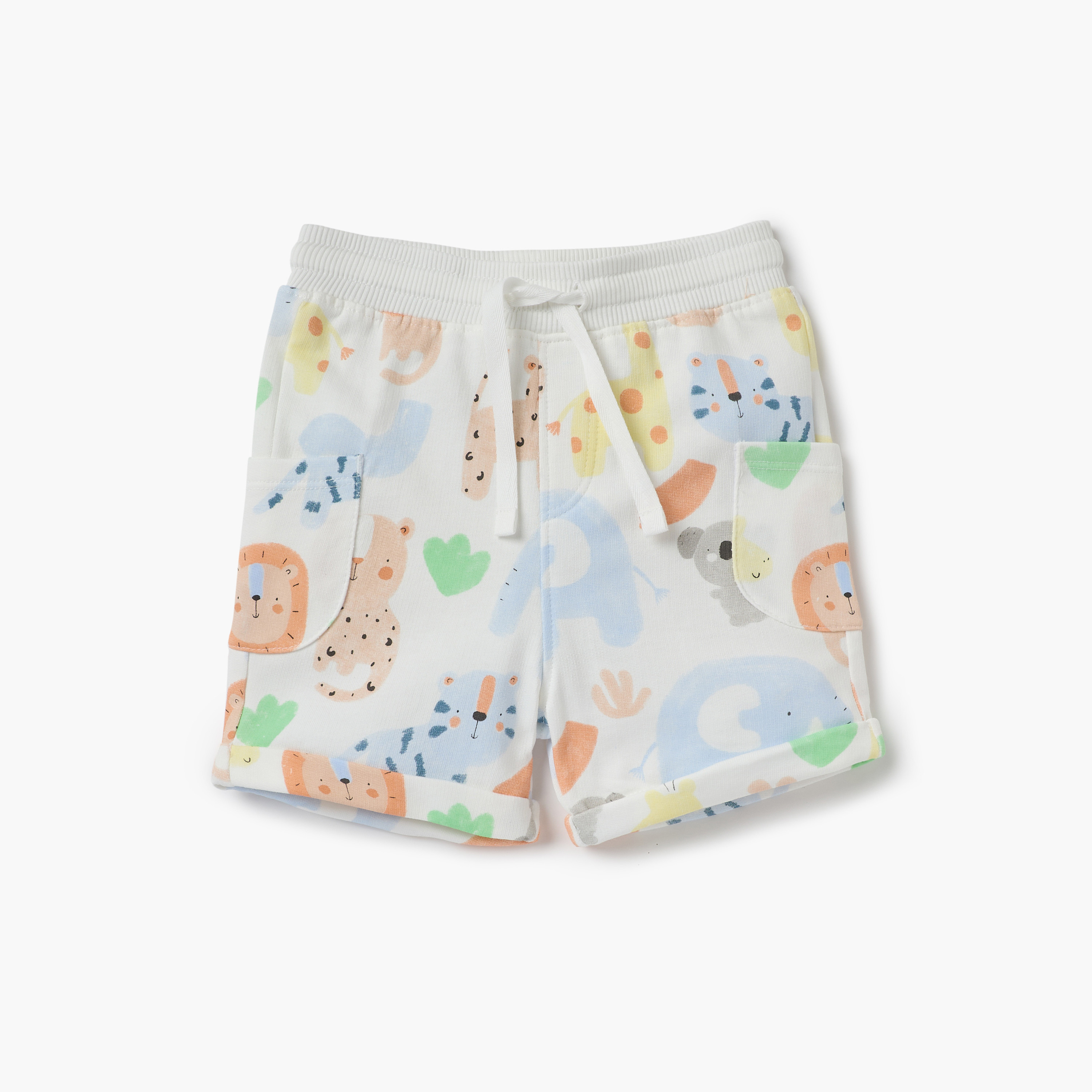Juniors Animal Print Shorts - Set of 2-baby-boys-clothing-bottoms-shorts-image-3