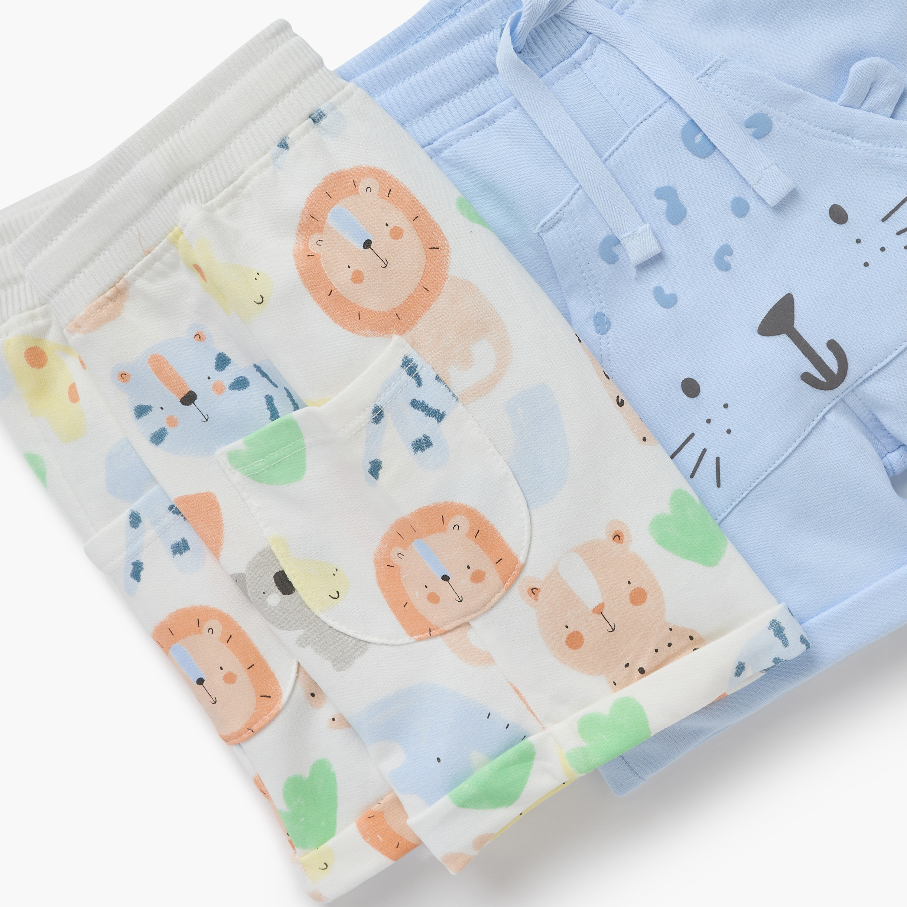 Juniors Animal Print Shorts - Set of 2-baby-boys-clothing-bottoms-shorts-image-5