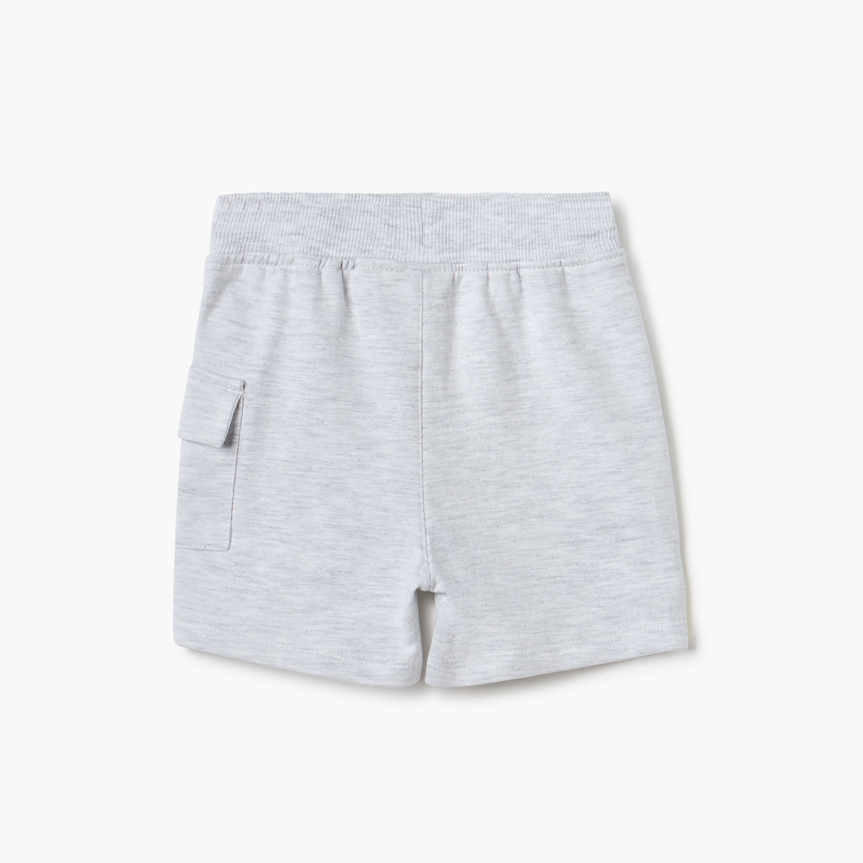 شورت كارجو سادة برباط إغلاق من جونيورز-baby-boys-clothing-bottoms-shorts-image-2