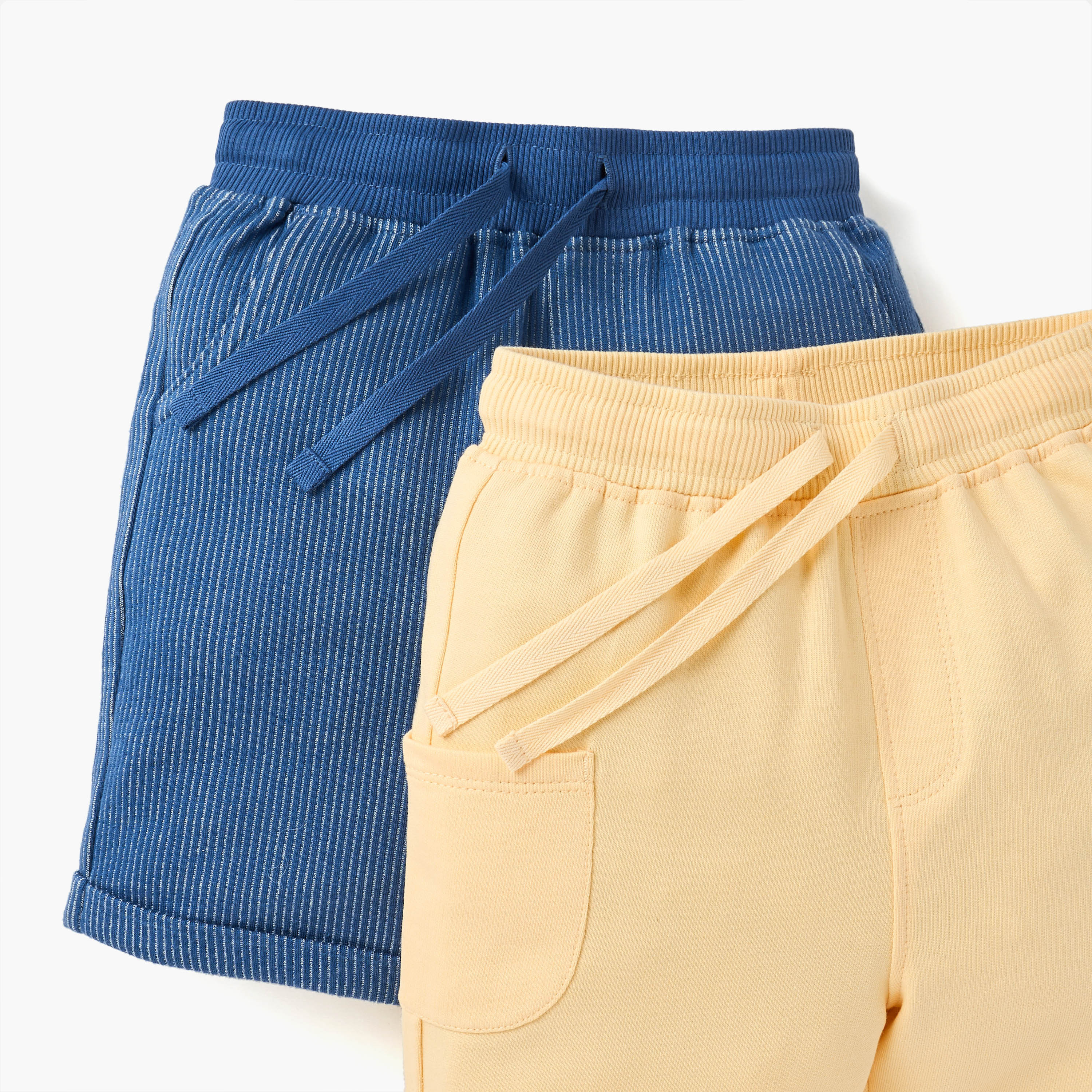 Pack of 2 - Juniors Assorted Shorts with Drawstring Closure-baby-boys-clothing-bottoms-shorts-image-4
