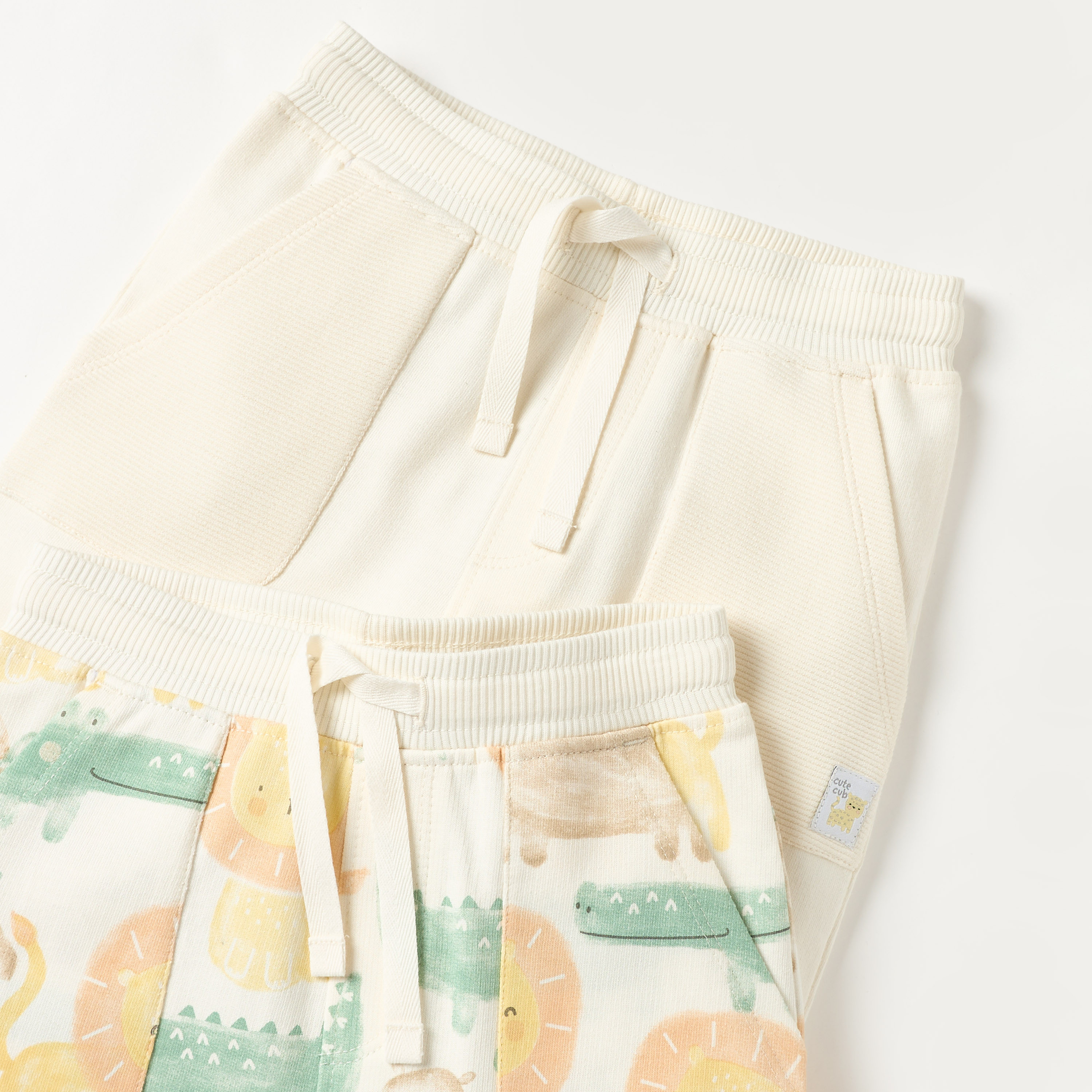 Juniors Assorted Pull-On Jog Pants with Drawstring Closure - Set of 2-baby-boys-clothing-bottoms-joggersandtrackpants-image-4