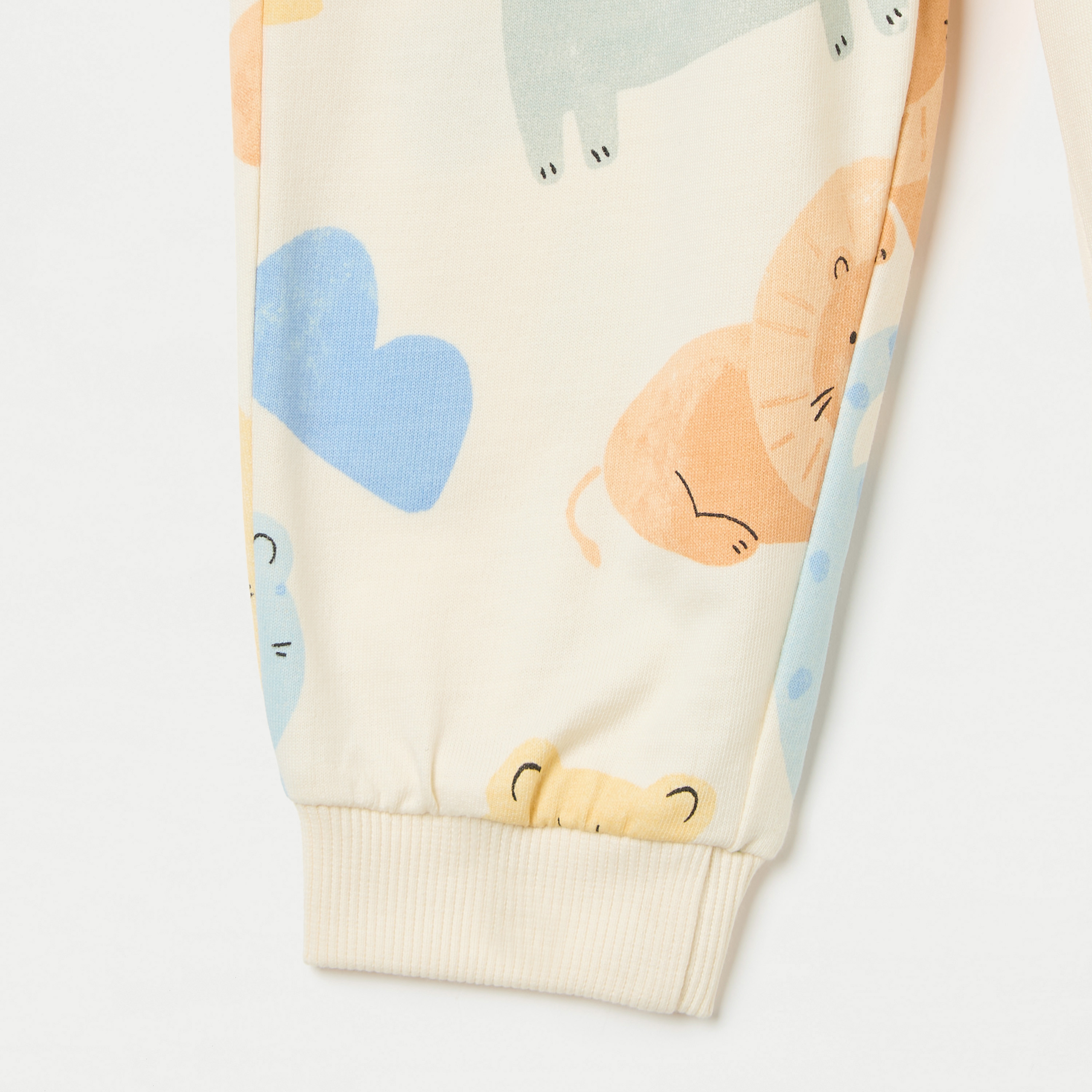 بنطلون رياضي بطبعات ورباط إغلاق من جونيورز-baby-boys-clothing-bottoms-joggersandtrackpants-image-3