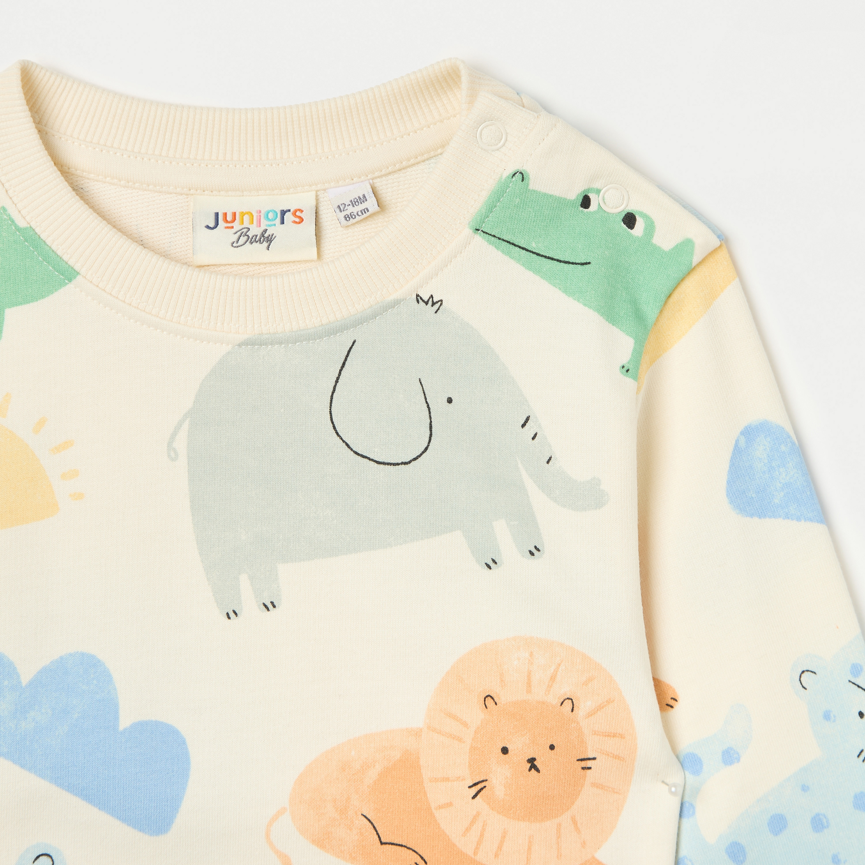 سويت شيرت بأكمام طويلة وطبعات من جونيورز-baby-boys-clothing-winterwear-sweatshirts-image-2