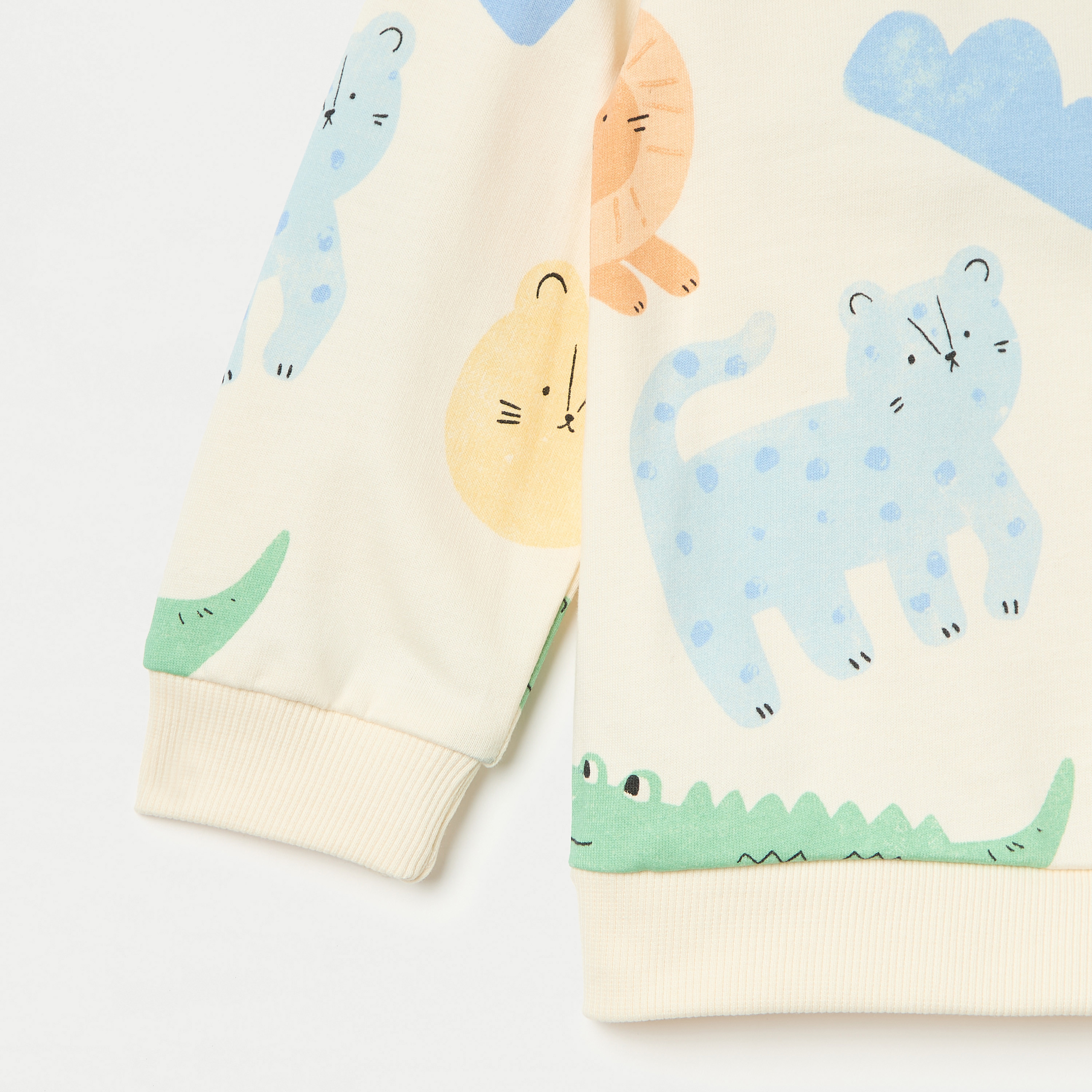 سويت شيرت بأكمام طويلة وطبعات من جونيورز-baby-boys-clothing-winterwear-sweatshirts-image-3