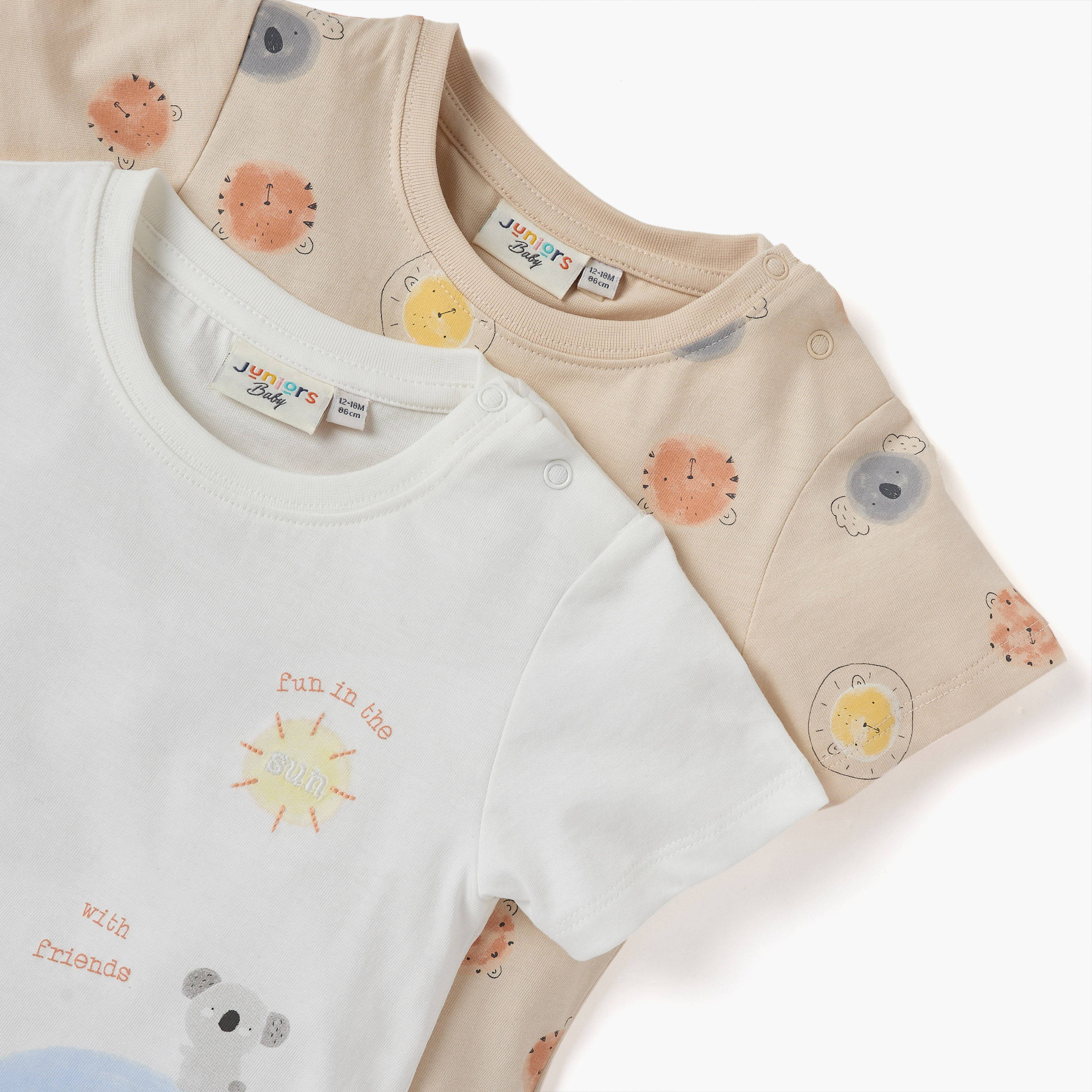 Juniors 3-Piece Animal Print T-shirt and Shorts Set-baby-boys-clothing-setsandcoords-image-5