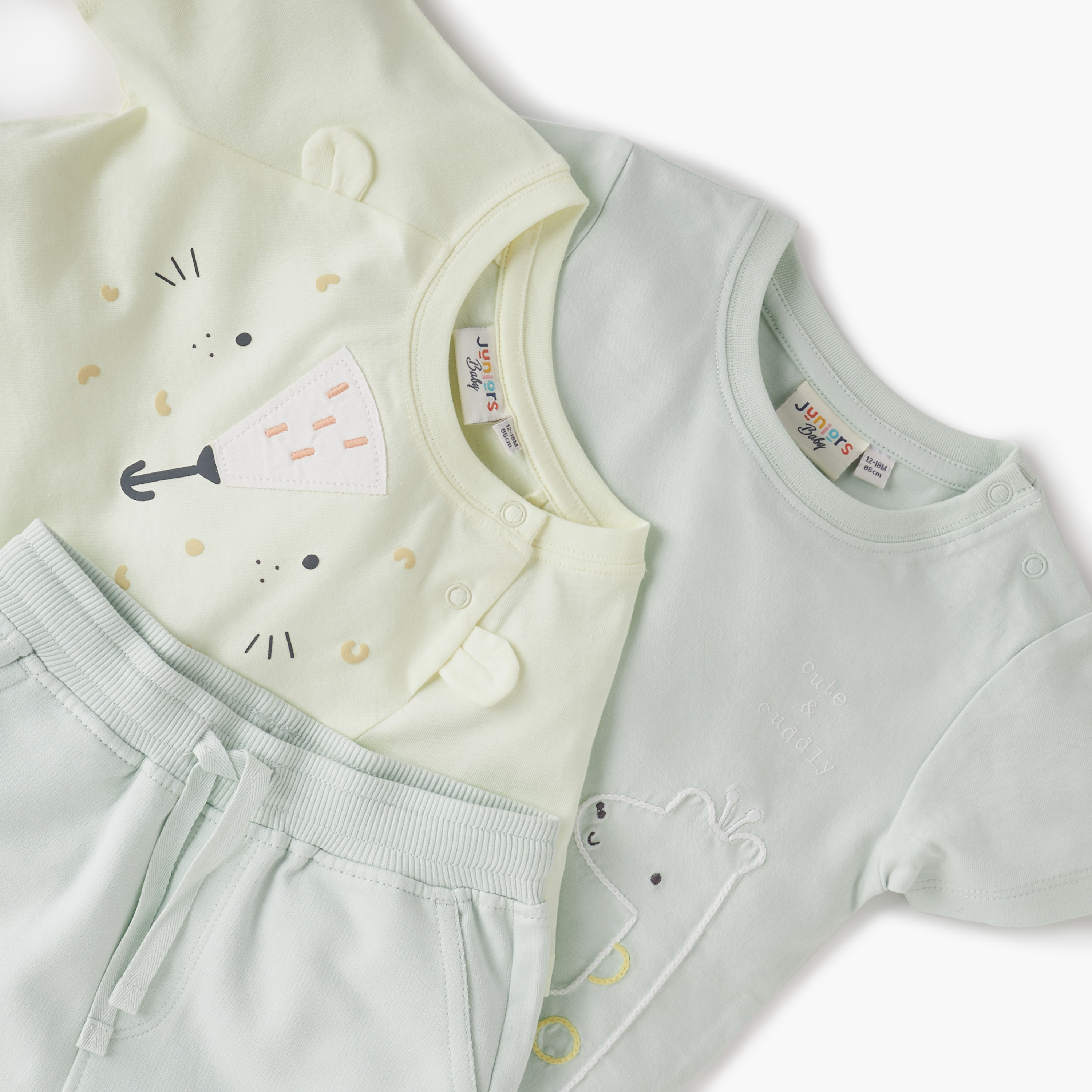 Juniors 3-Piece Printed T-shirt and Shorts Set-baby-boys-clothing-setsandcoords-image-5
