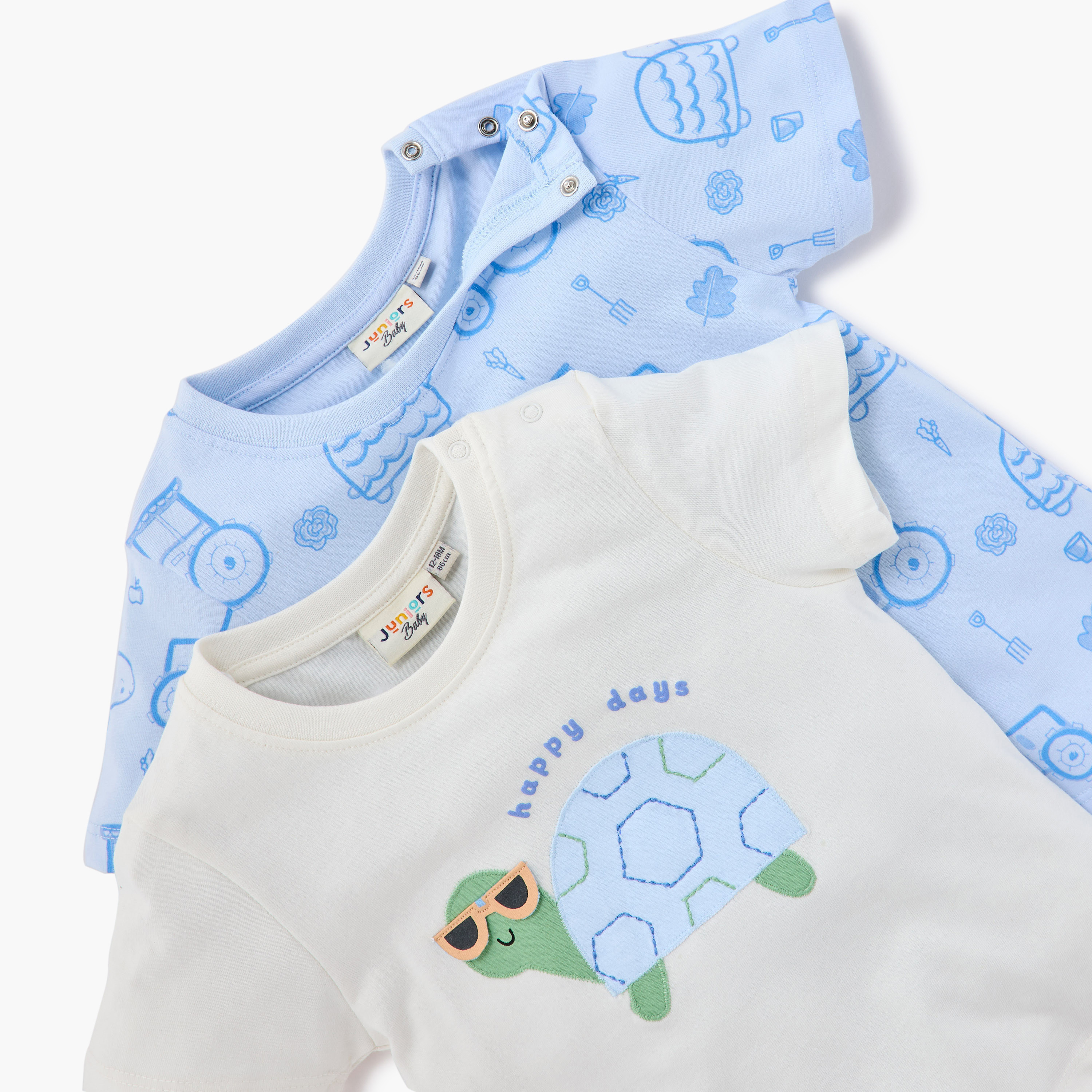 Juniors 3-Piece Printed T-shirt and Shorts Set-baby-boys-clothing-setsandcoords-image-5