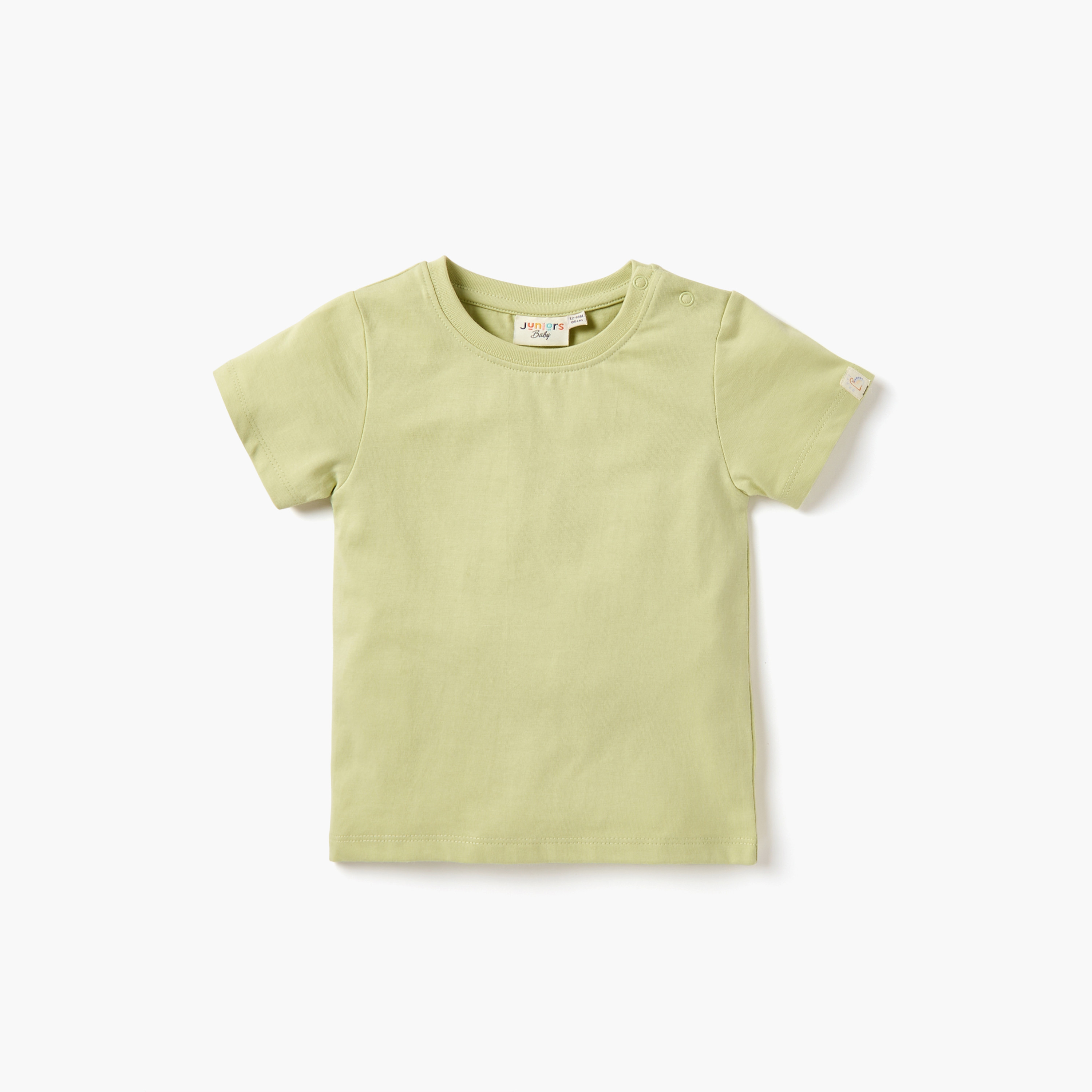 طقم دنغري بطبعات وتيشيرت سادة من جونيورز-baby-boys-clothing-setsandcoords-image-2