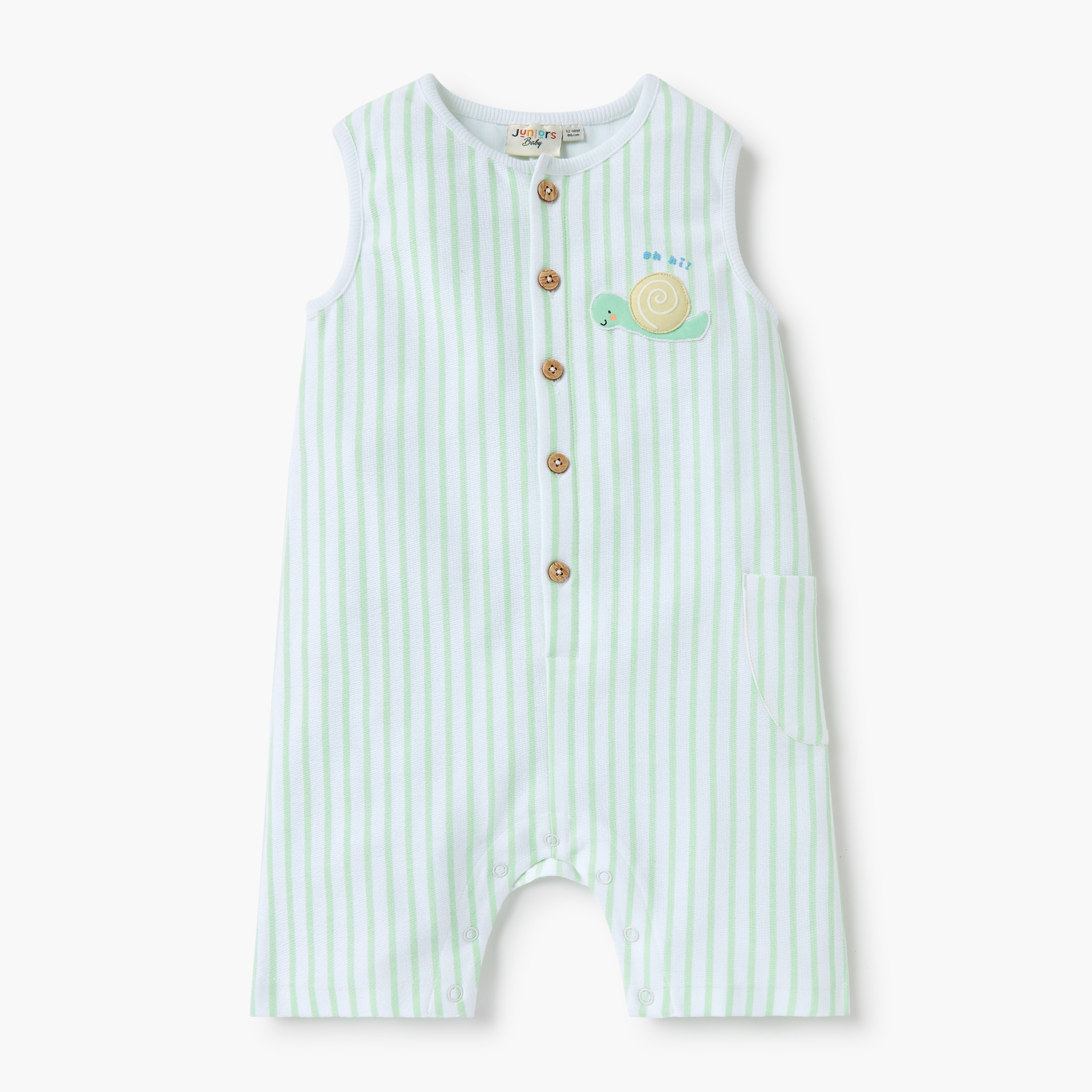أفرول مخطط بدون أكمام قطعتين من جونيورز-baby-boys-clothing-rompers-image-3