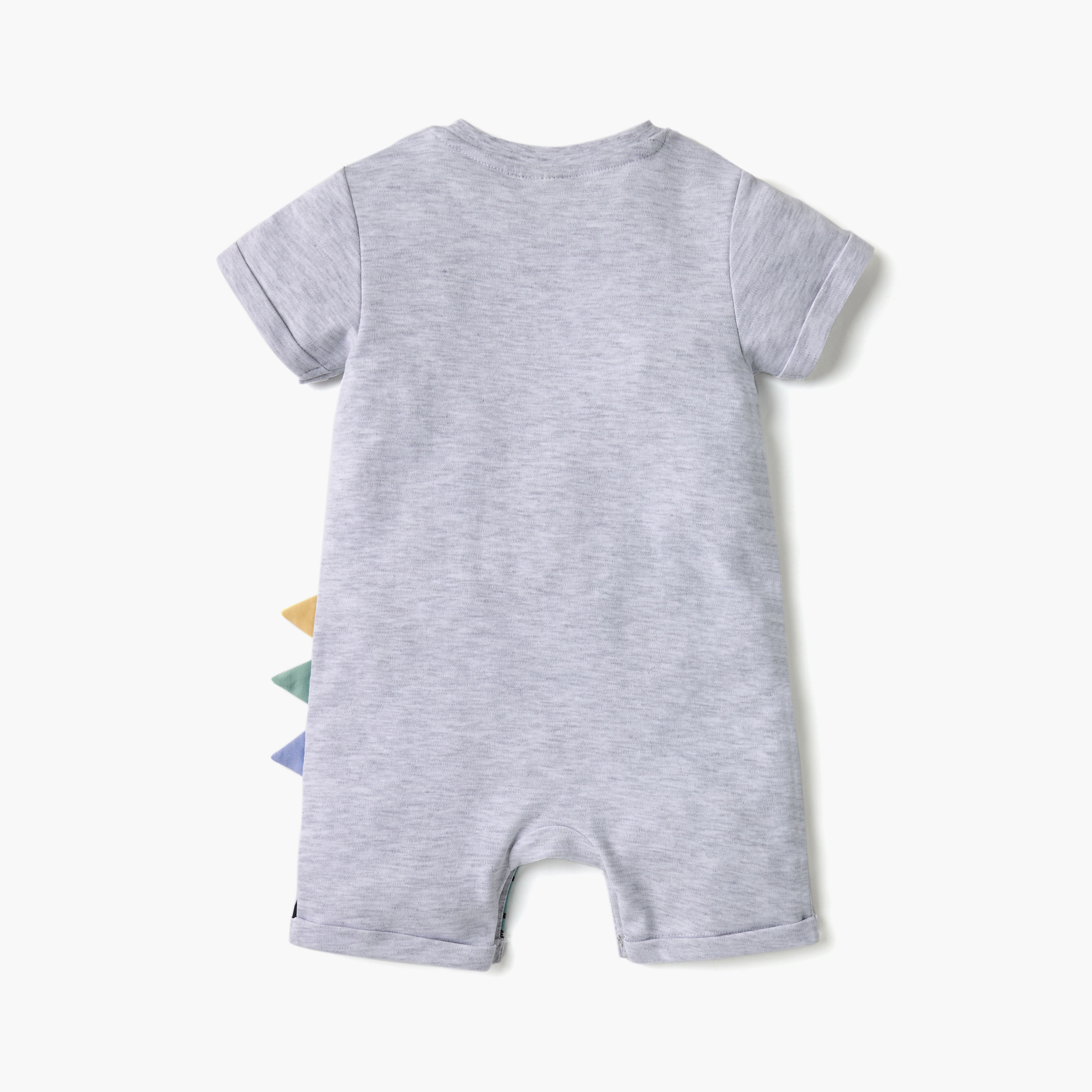 أفرول بطبعات ديناصور وأكمام قصيرة من جونيورز-baby-boys-clothing-rompers-image-2