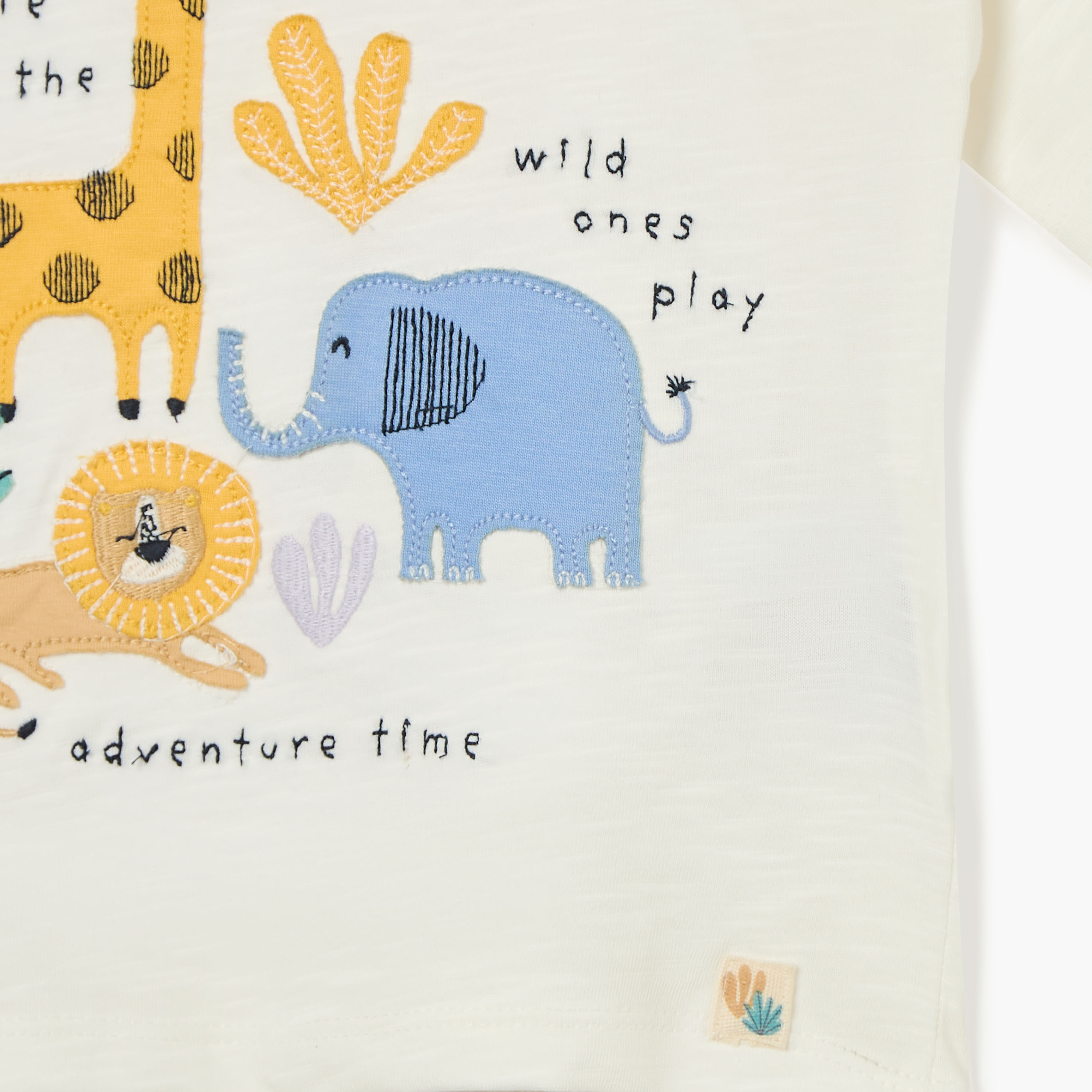 Juniors Animal Print Crew Neck T-Shirt with Short Sleeves-baby-boys-clothing-tshirtsandpolos-image-4