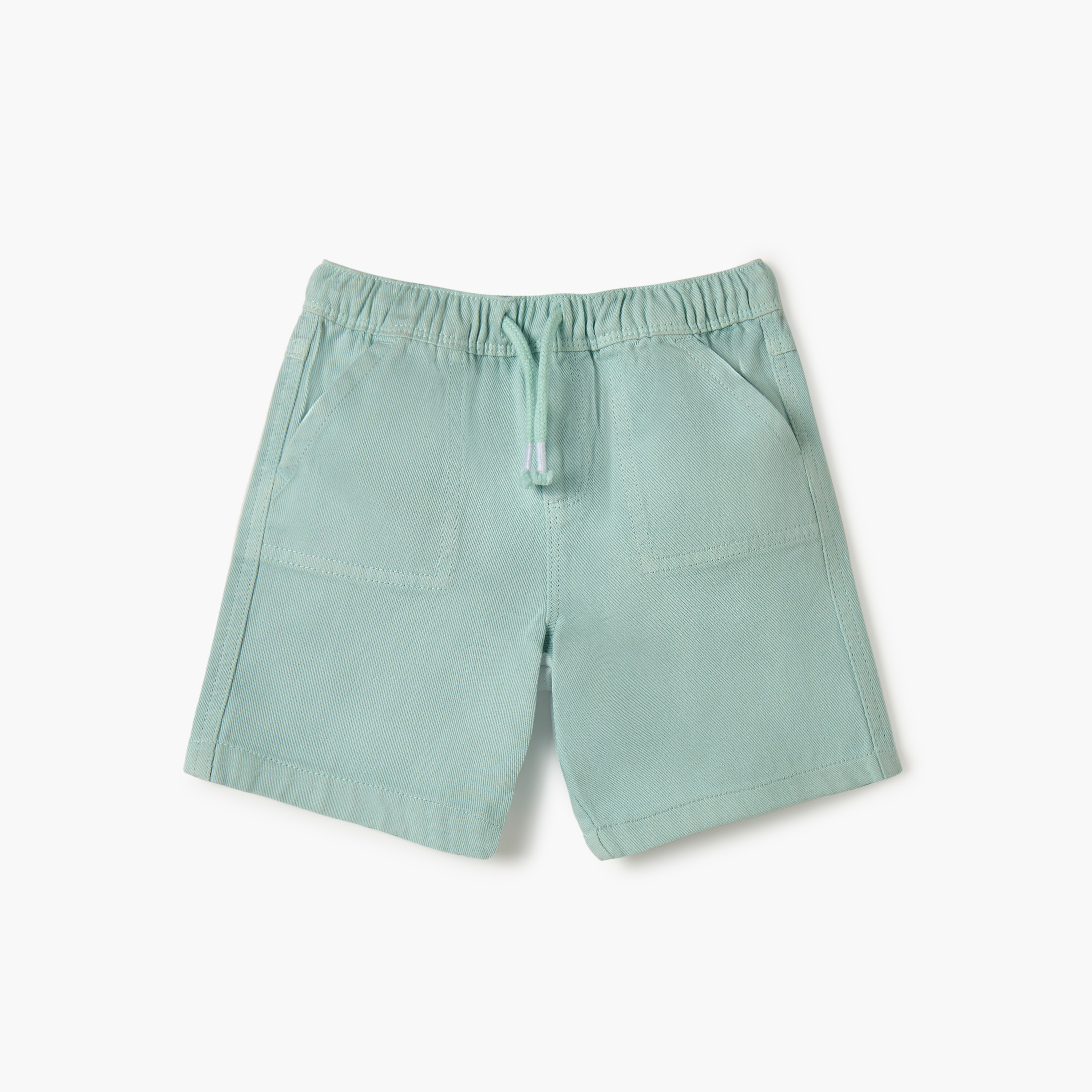شورت سادة برباط إغلاق من جونيورز-baby-boys-clothing-bottoms-shorts-image-4