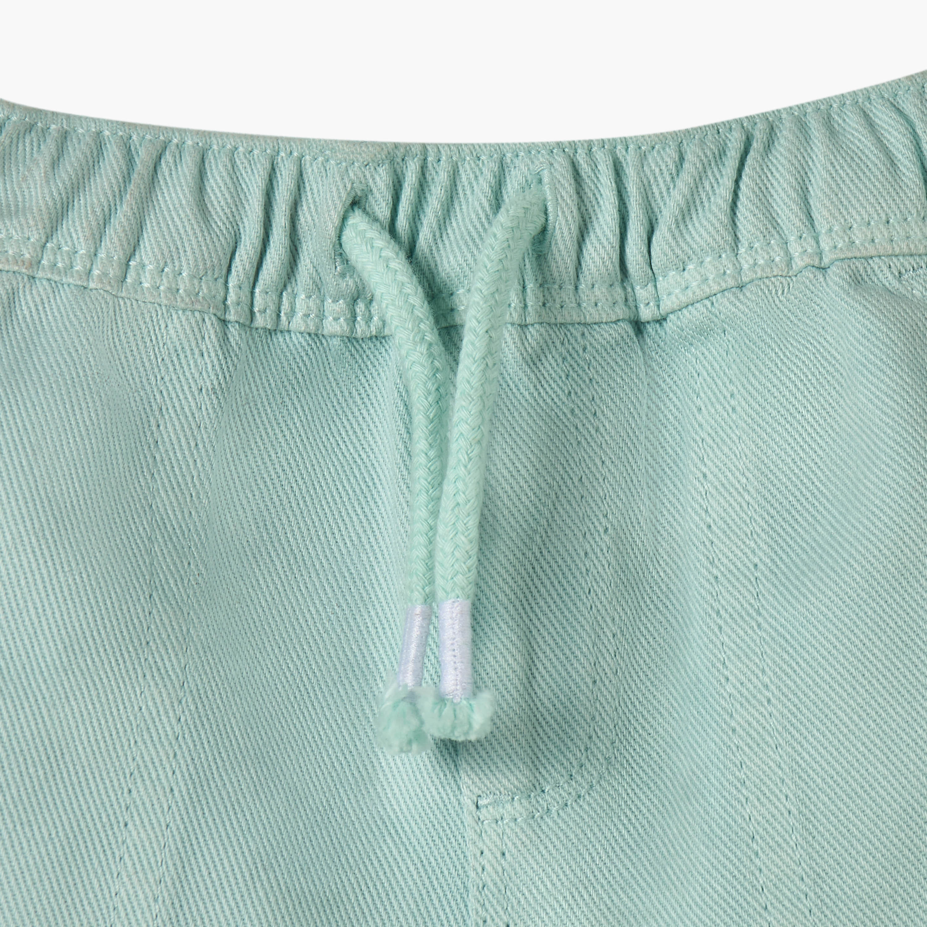 شورت سادة برباط إغلاق من جونيورز-baby-boys-clothing-bottoms-shorts-image-1