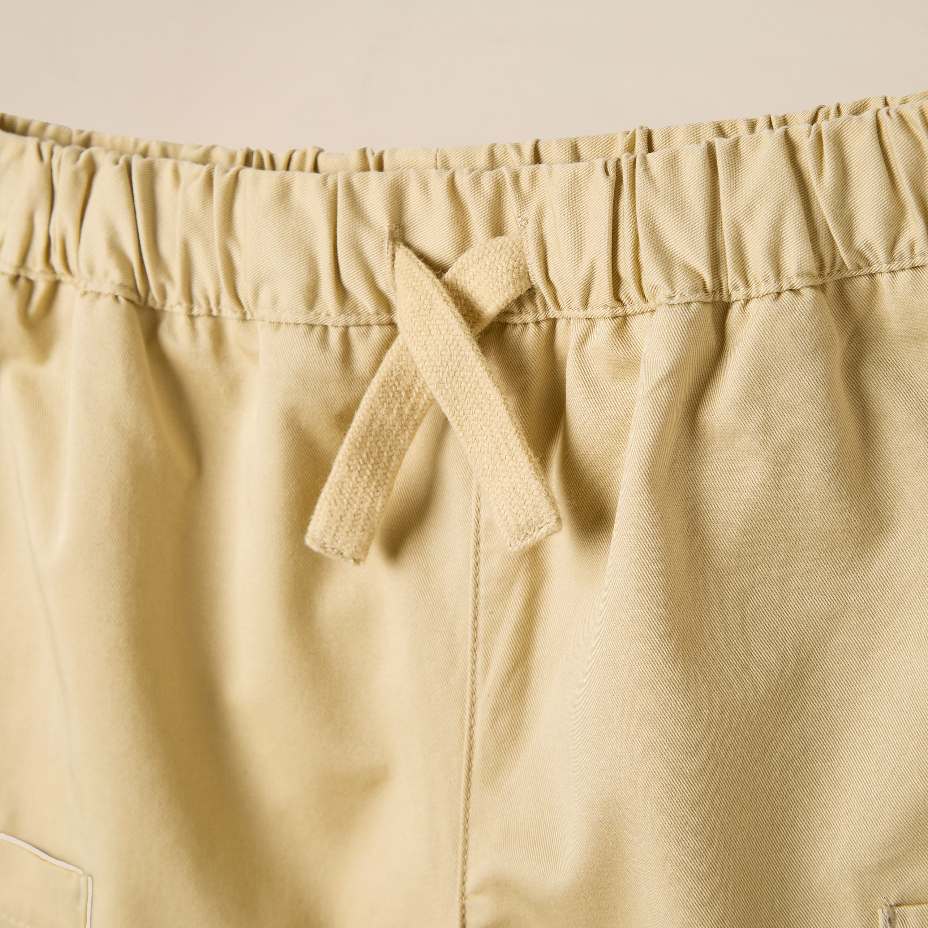 Juniors Solid Pants with Drawstring Closure and Pockets-baby-boys-clothing-bottoms-trousers-image-3