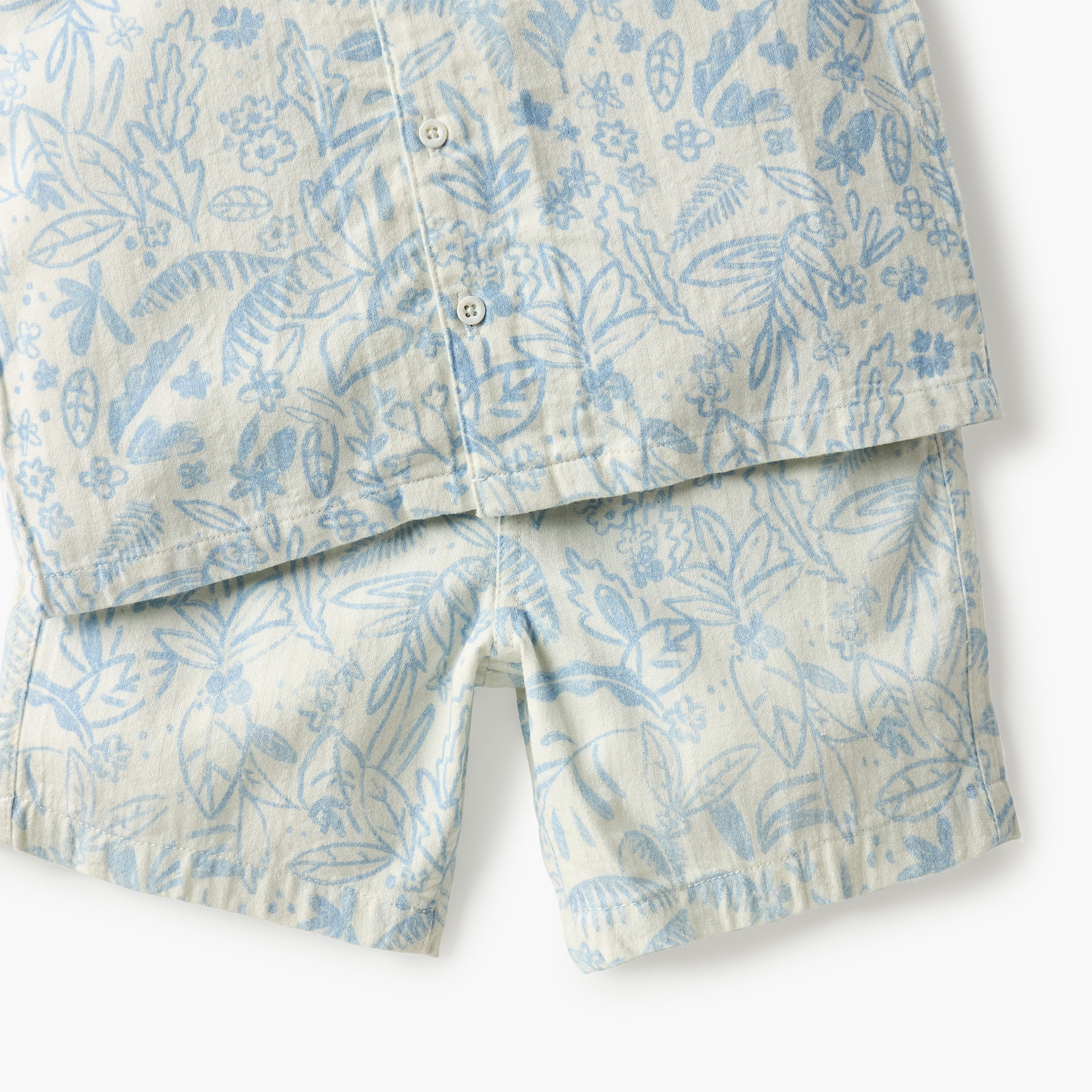 Juniors Printed Shirt and Shorts Set-baby-boys-clothing-setsandcoords-image-5