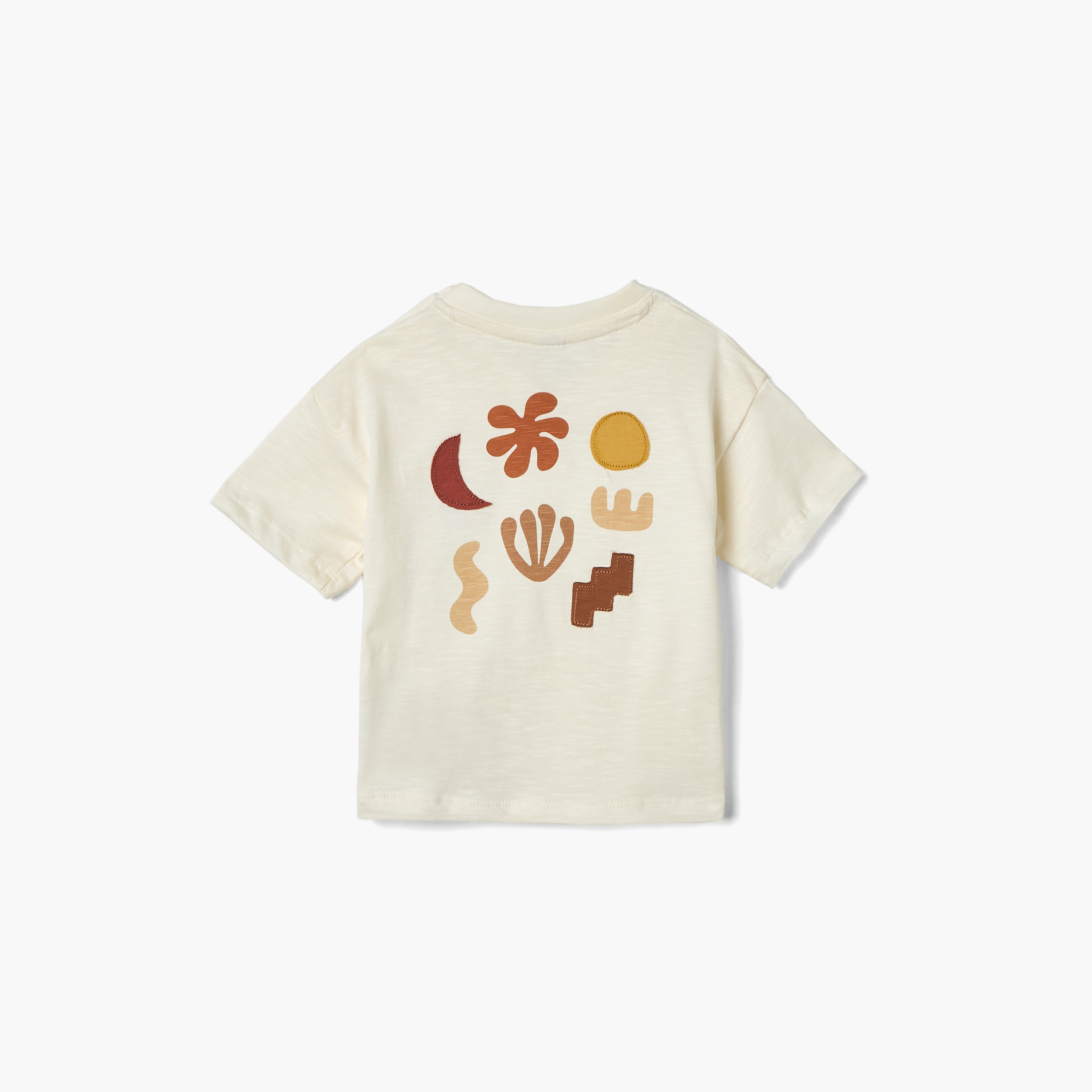 Giggles Printed T-shirt with Short Sleeves-baby-boys-clothing-tshirtsandpolos-image-2