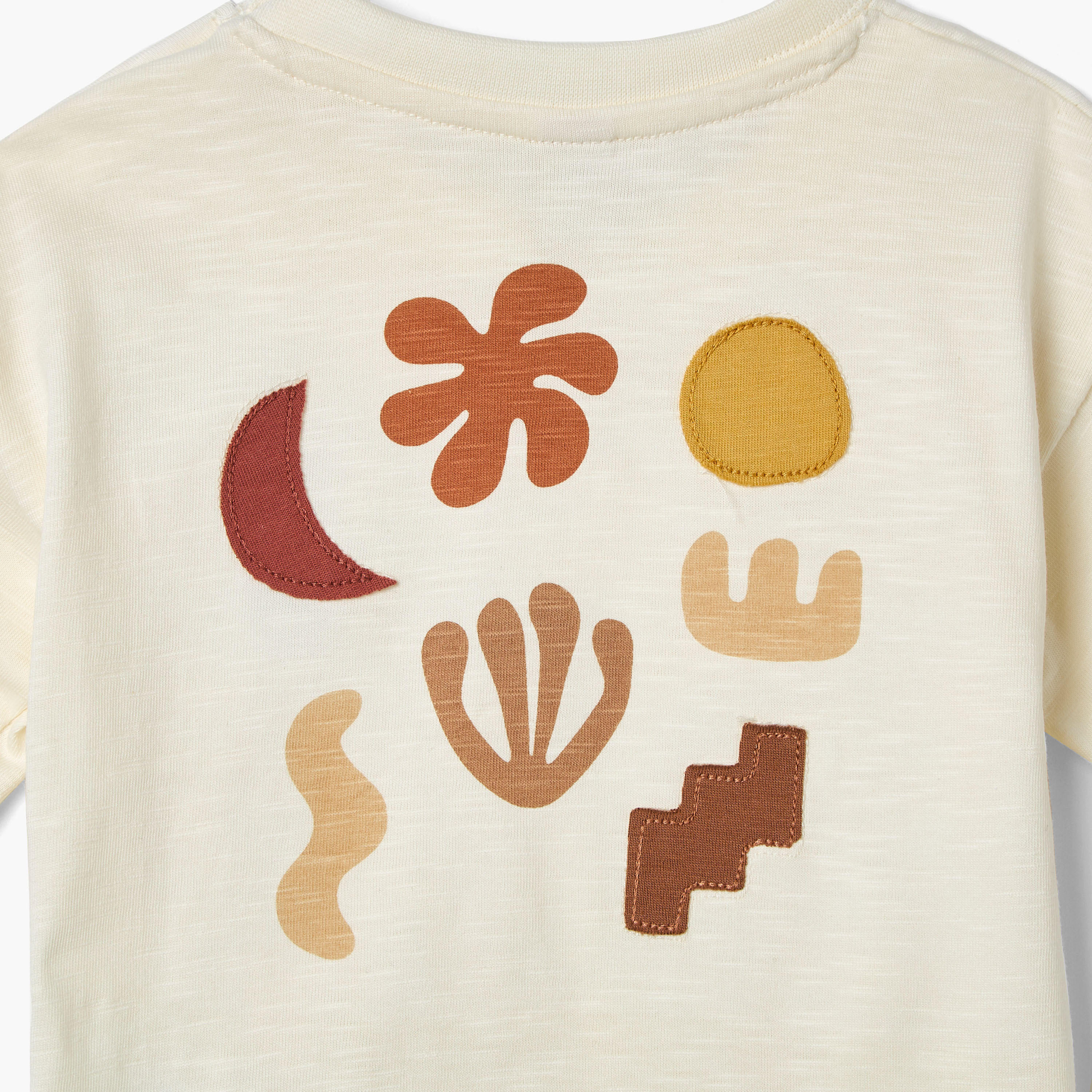 Giggles Printed T-shirt with Short Sleeves-baby-boys-clothing-tshirtsandpolos-image-4