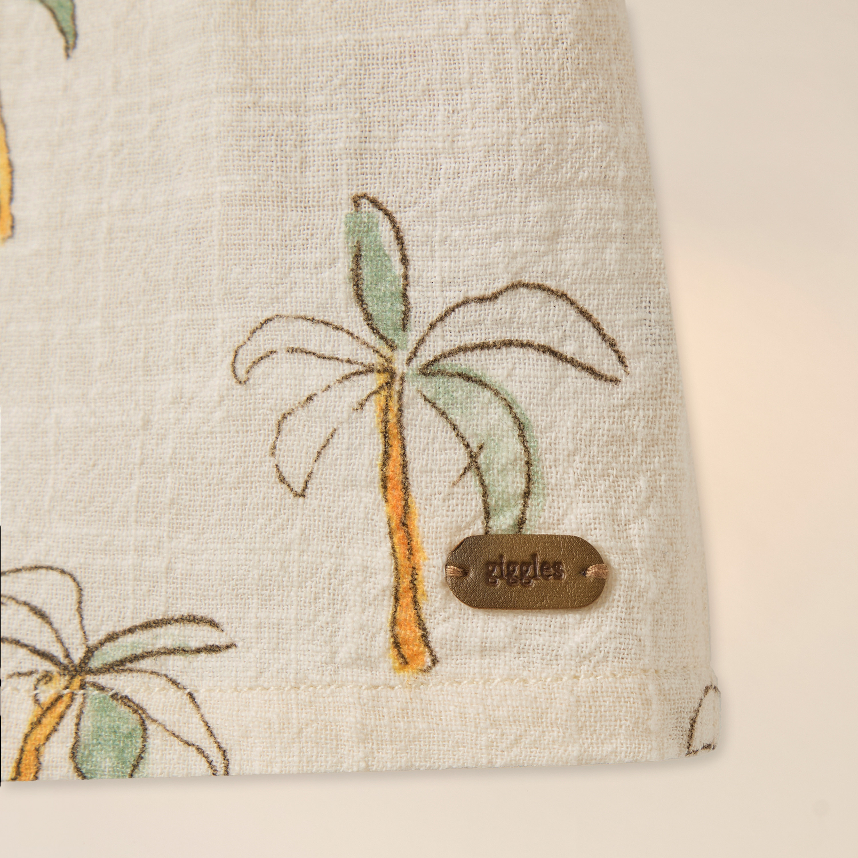 Giggles All-Over Tree Print Shirt with Camp Collar and Short Sleeves-baby-boys-clothing-shirts-image-3
