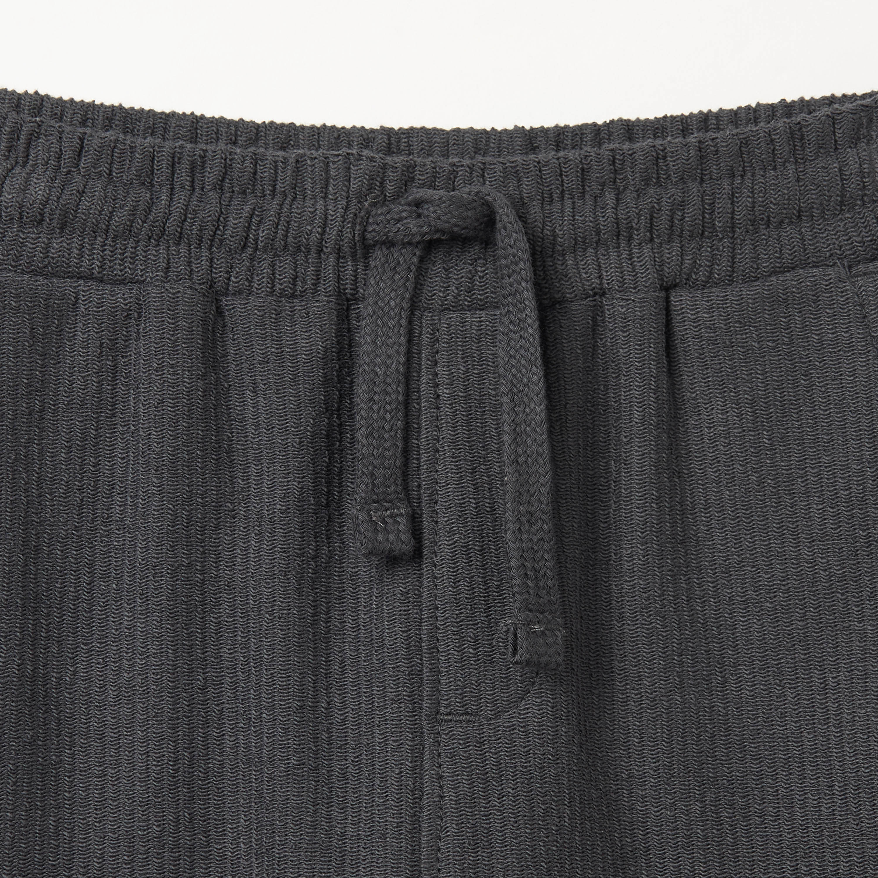 Giggles Textured Shorts with Elasticated Drawstring Closure and Pockets-baby-boys-clothing-bottoms-shorts-image-3