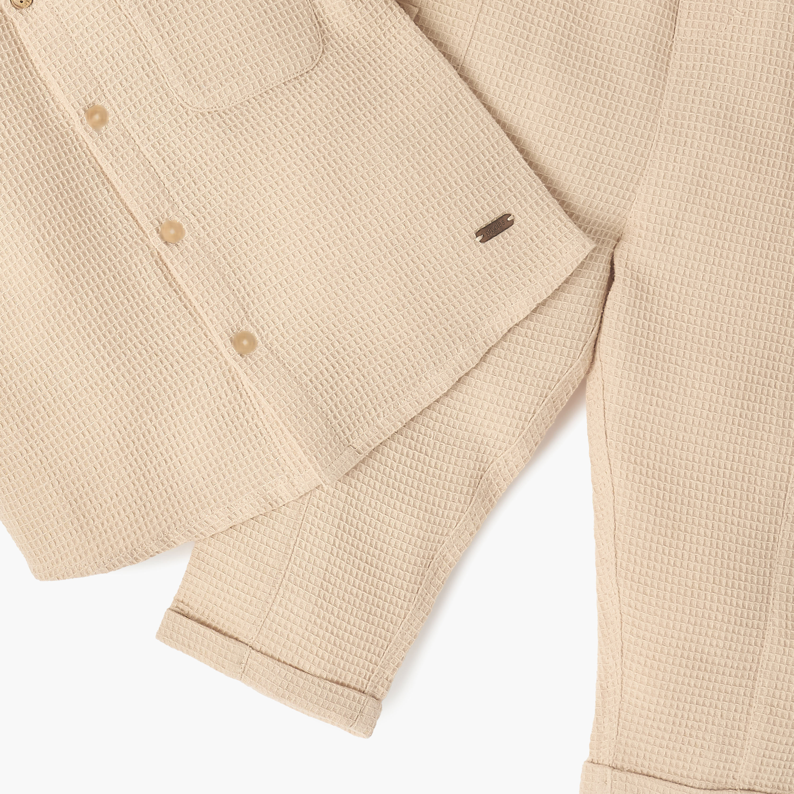 Juniors Textured Shirt and Pants Set-baby-boys-clothing-setsandcoords-image-4