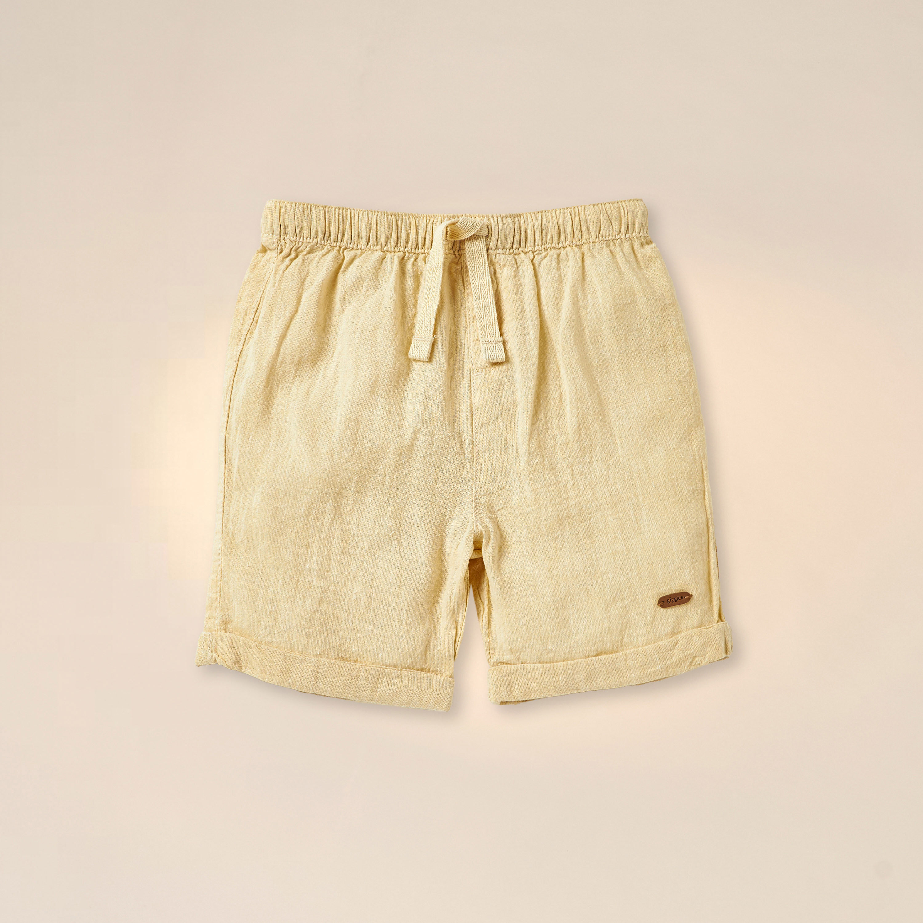 Giggles Solid Short Sleeves Shirt and Shorts Set-baby-boys-clothing-setsandcoords-image-3