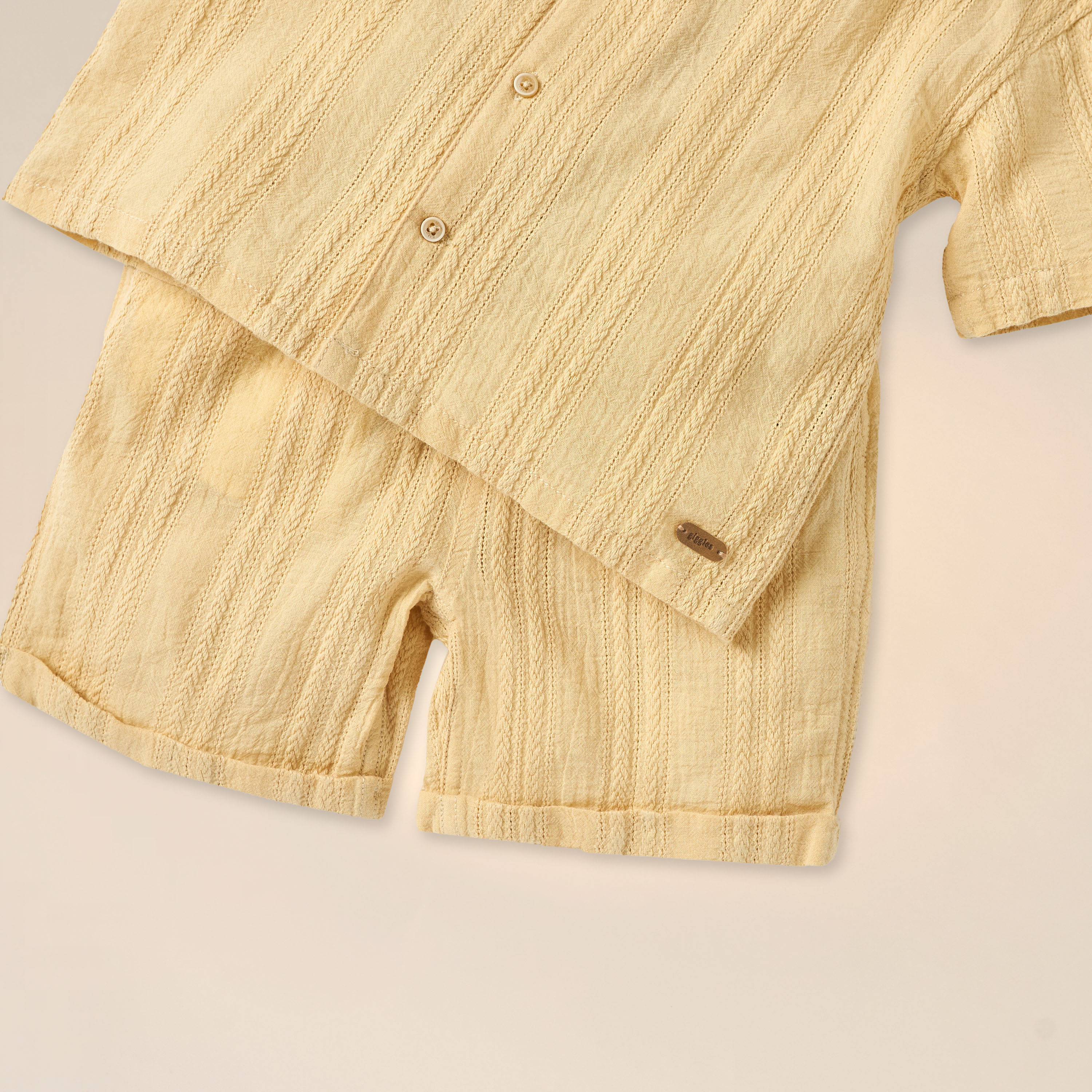 Giggles Textured Shirt and Shorts Set-baby-boys-clothing-setsandcoords-image-5