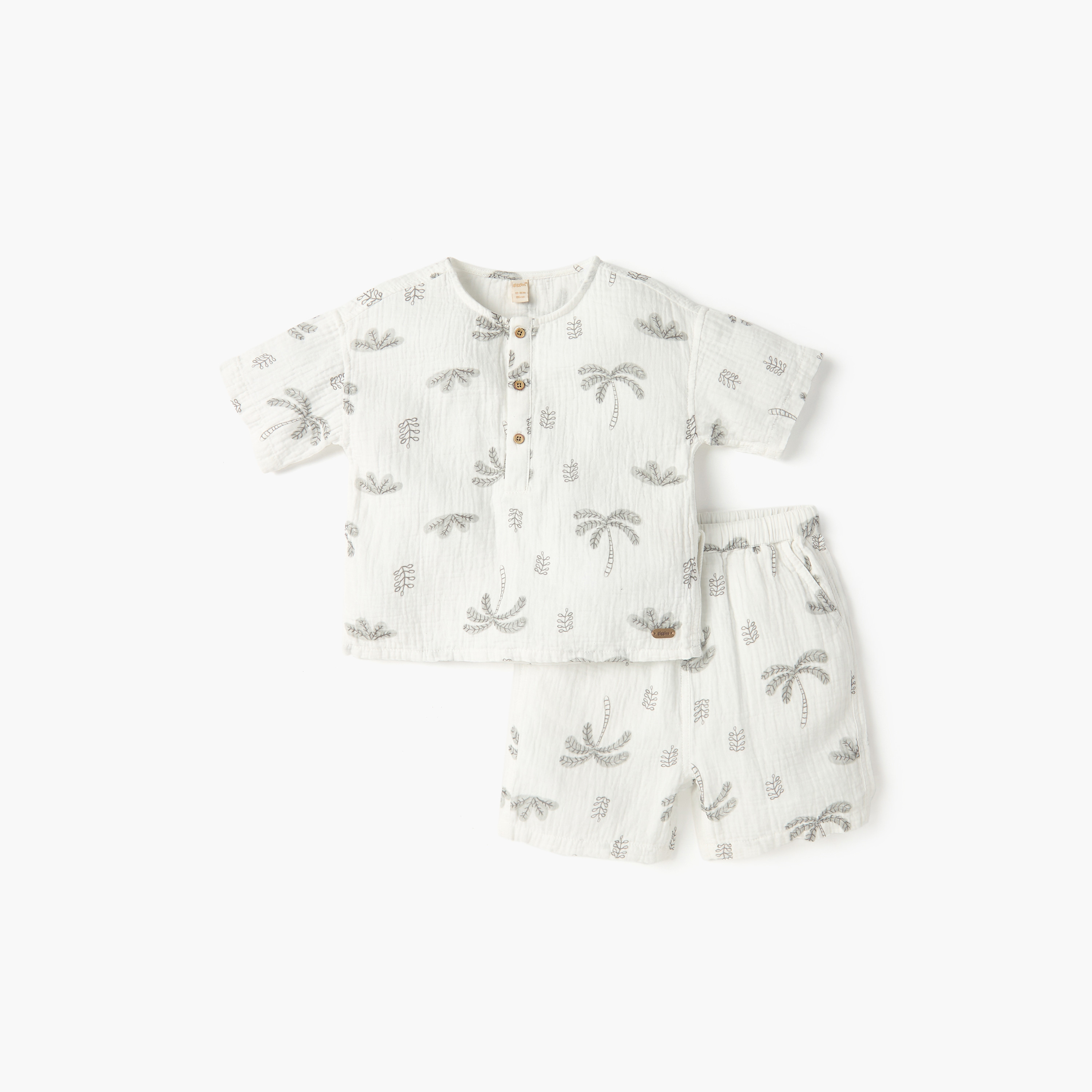 Giggles Printed T-shirt and Shorts Set-baby-boys-clothing-setsandcoords-image-1