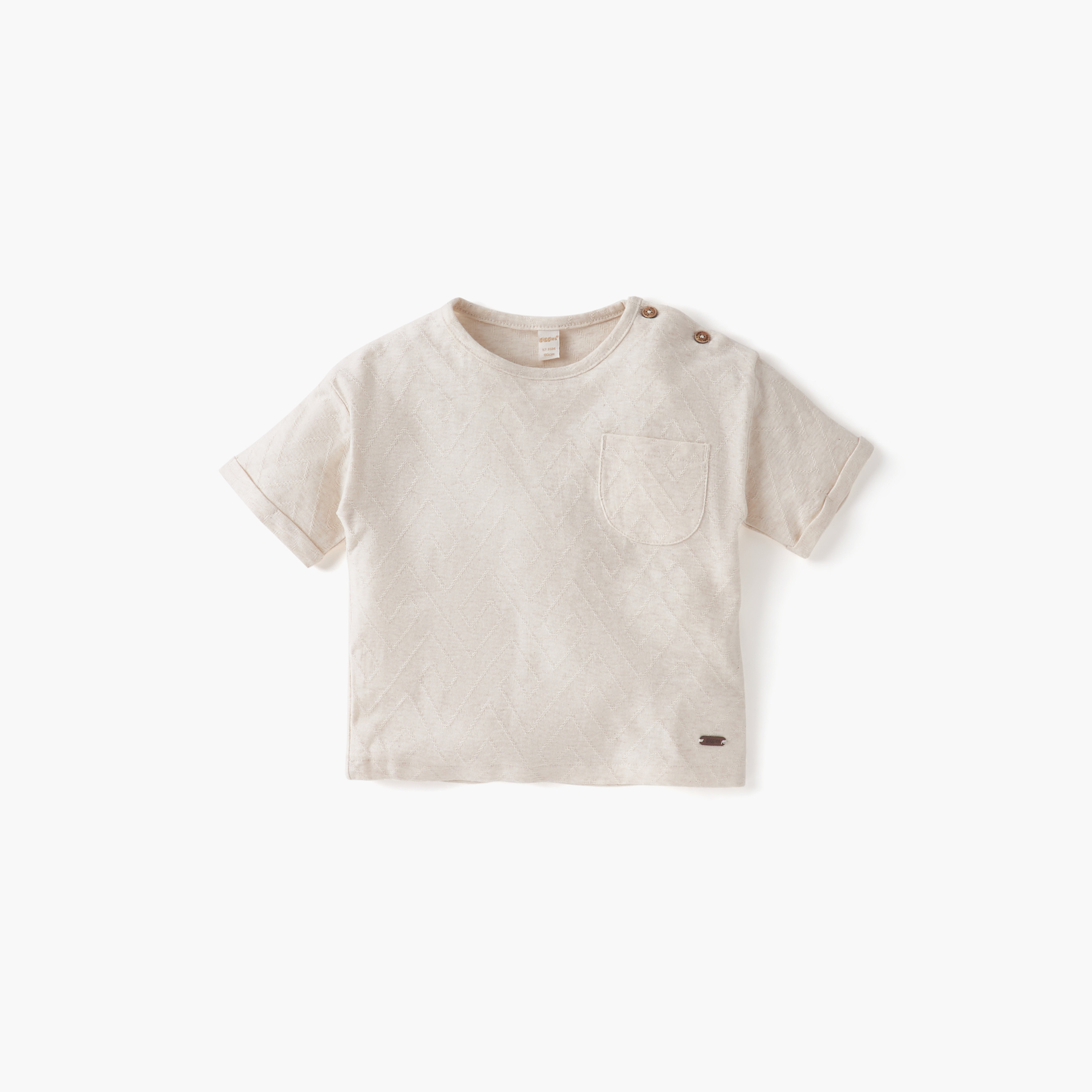 طقم شورت وتيشيرت بارز الملمس من جيجلز-baby-boys-clothing-setsandcoords-image-2