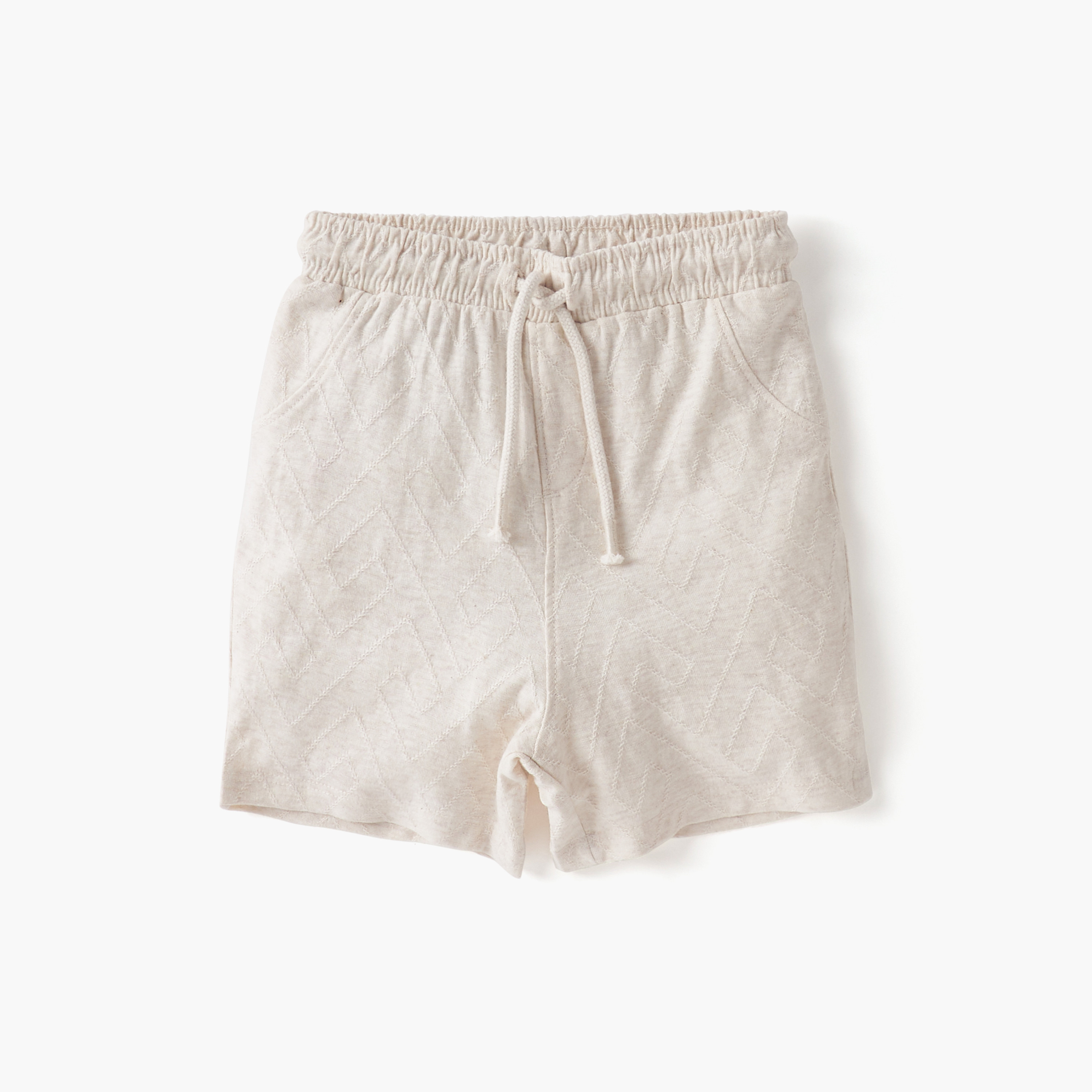 طقم شورت وتيشيرت بارز الملمس من جيجلز-baby-boys-clothing-setsandcoords-image-3