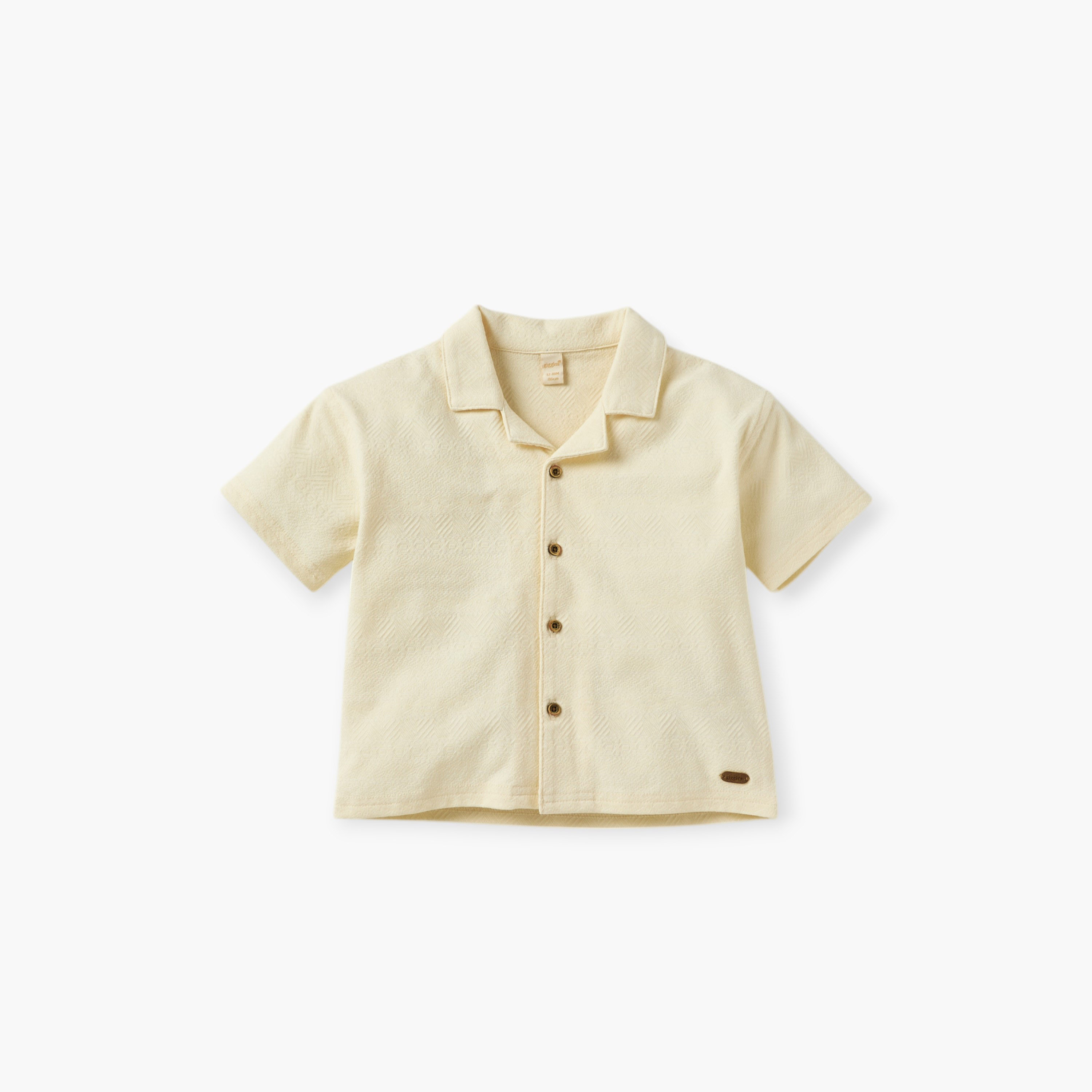 Giggles Textured Shirt and Shorts Set-baby-boys-clothing-setsandcoords-image-2