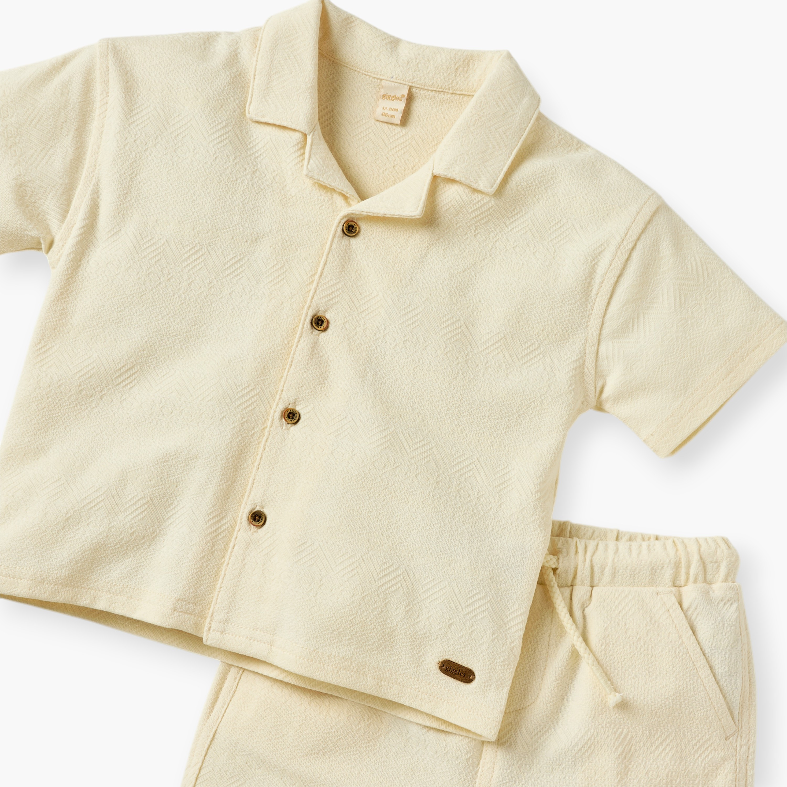 Giggles Textured Shirt and Shorts Set-baby-boys-clothing-setsandcoords-image-4